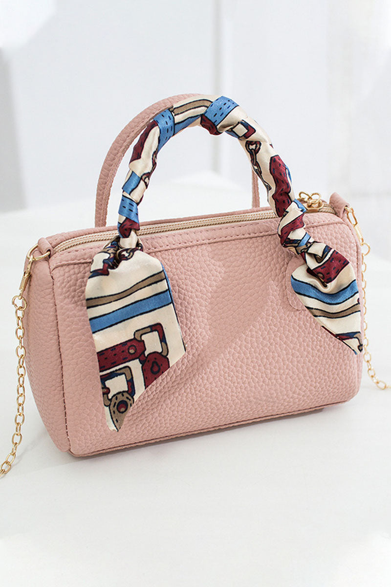 Fashion Solid Patchwork Chains Bags