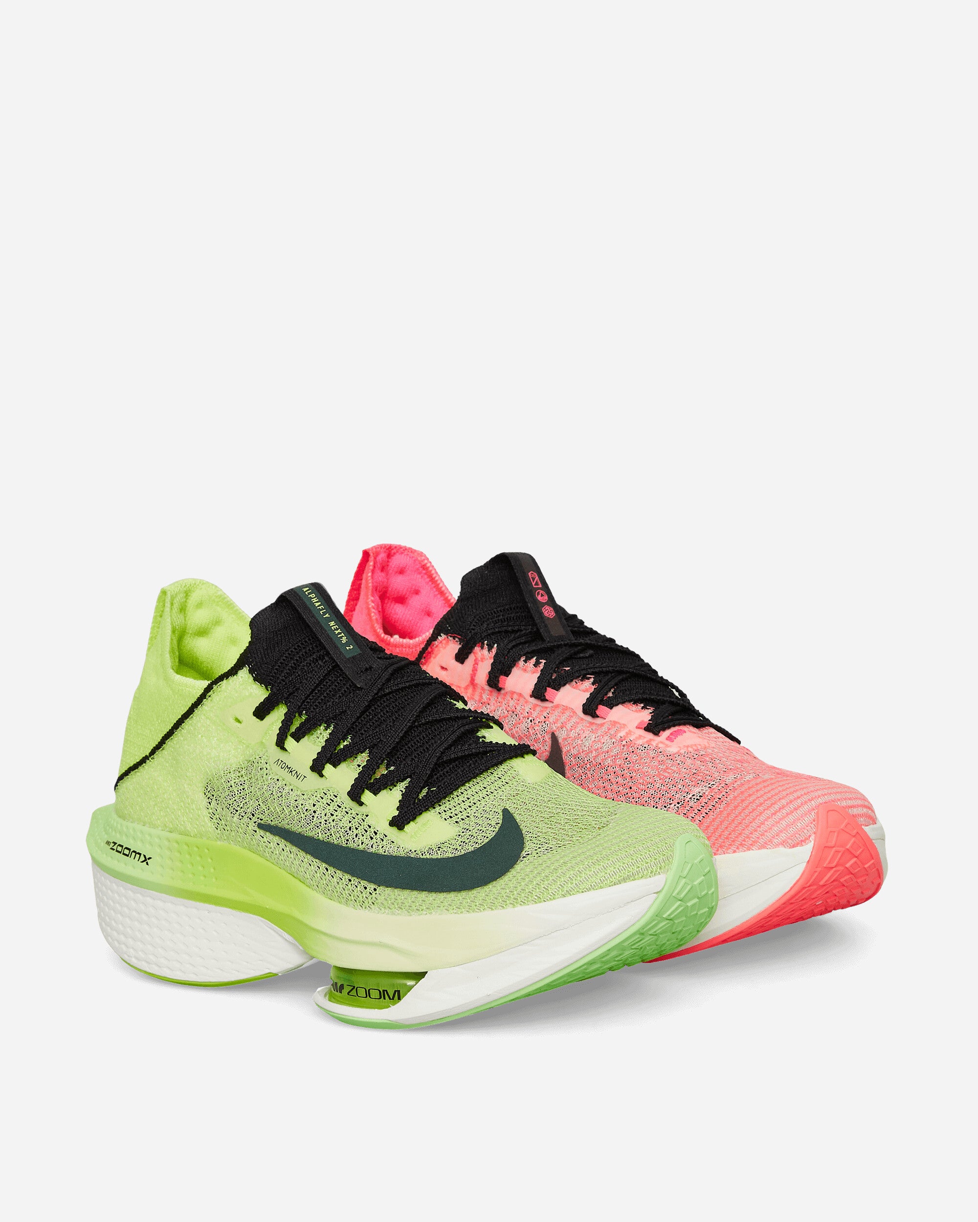 Air Zoom Alphafly NEXT% 2 Flyknit Sneakers Luminous Green / Crimson Tint / Volt / Black