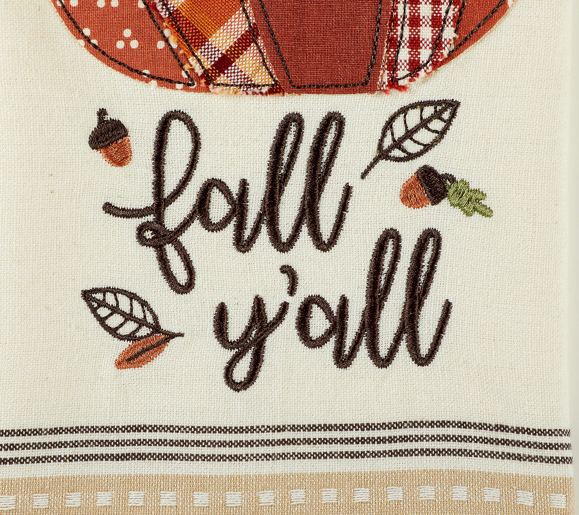 Design Imports Welcome Fall Set of 3 Kitchen Towel Set