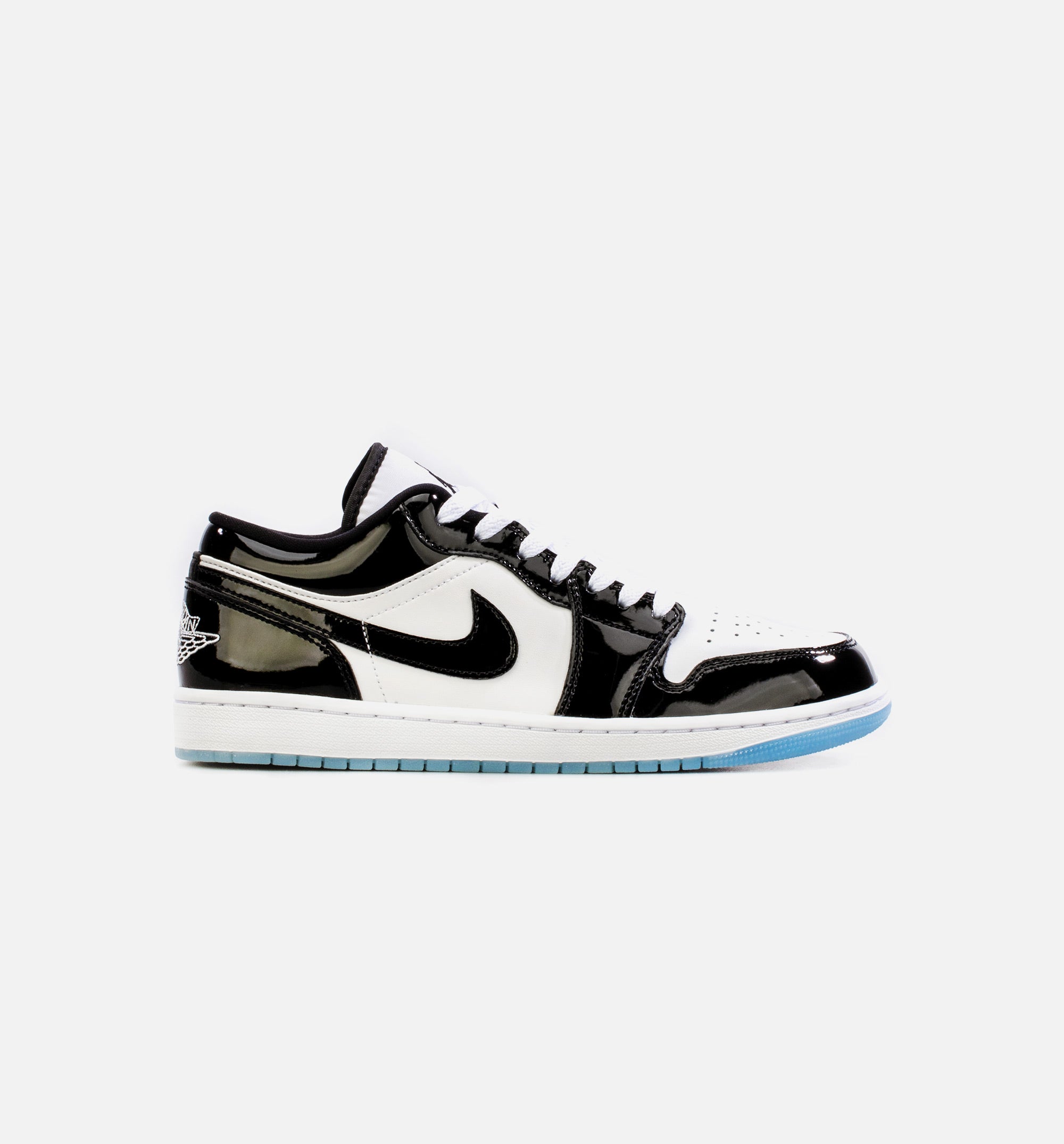 Air Jordan 1 Low Concord Mens Lifestyle Shoe - White/Black Limit One Per Customer