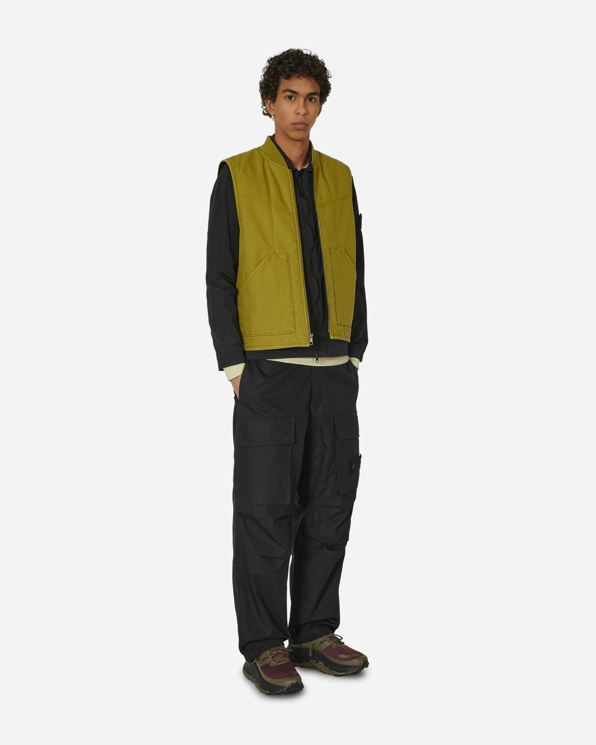 Padded Vest Pacific Moss