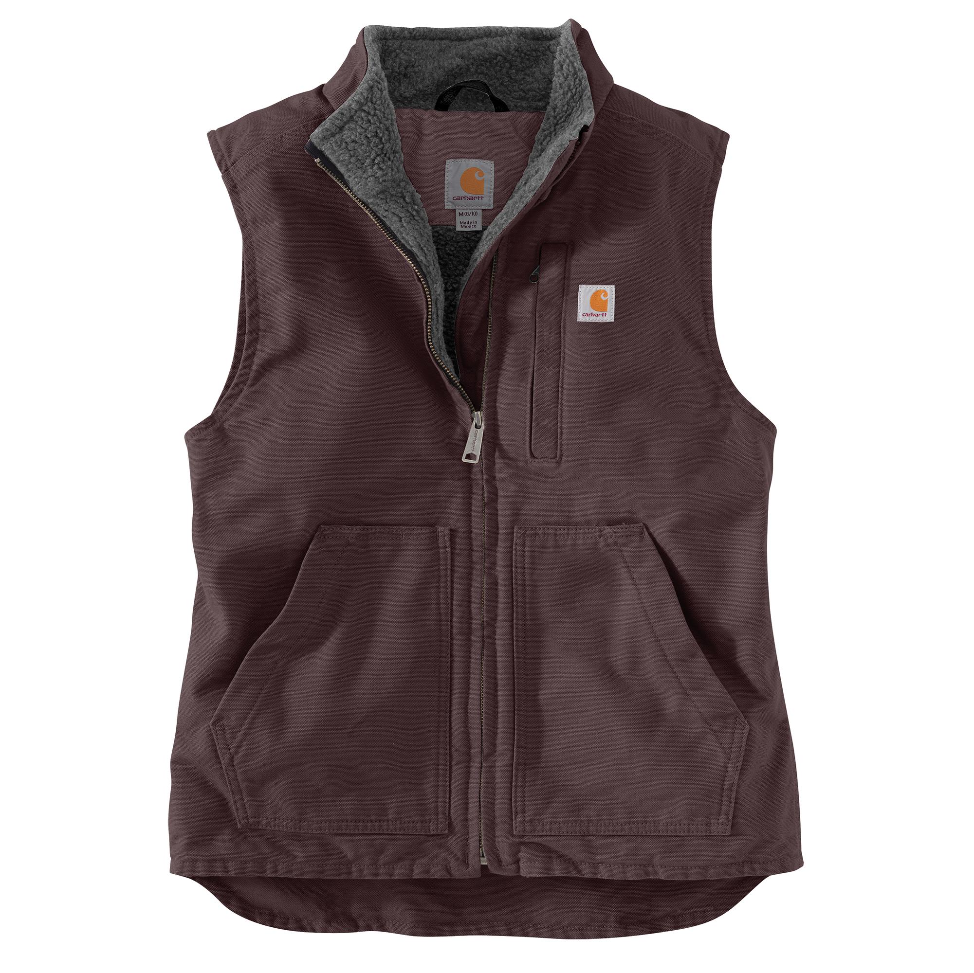 Carhartt Women's Washed Duck Mock Neck Vest