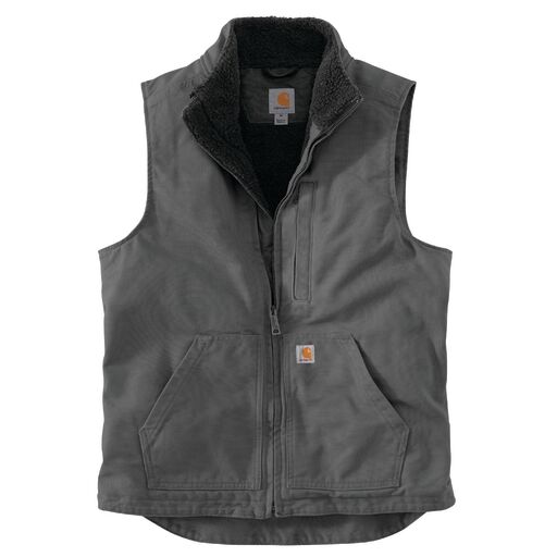 Carhartt Men's Washed Duck Mock Neck Vest