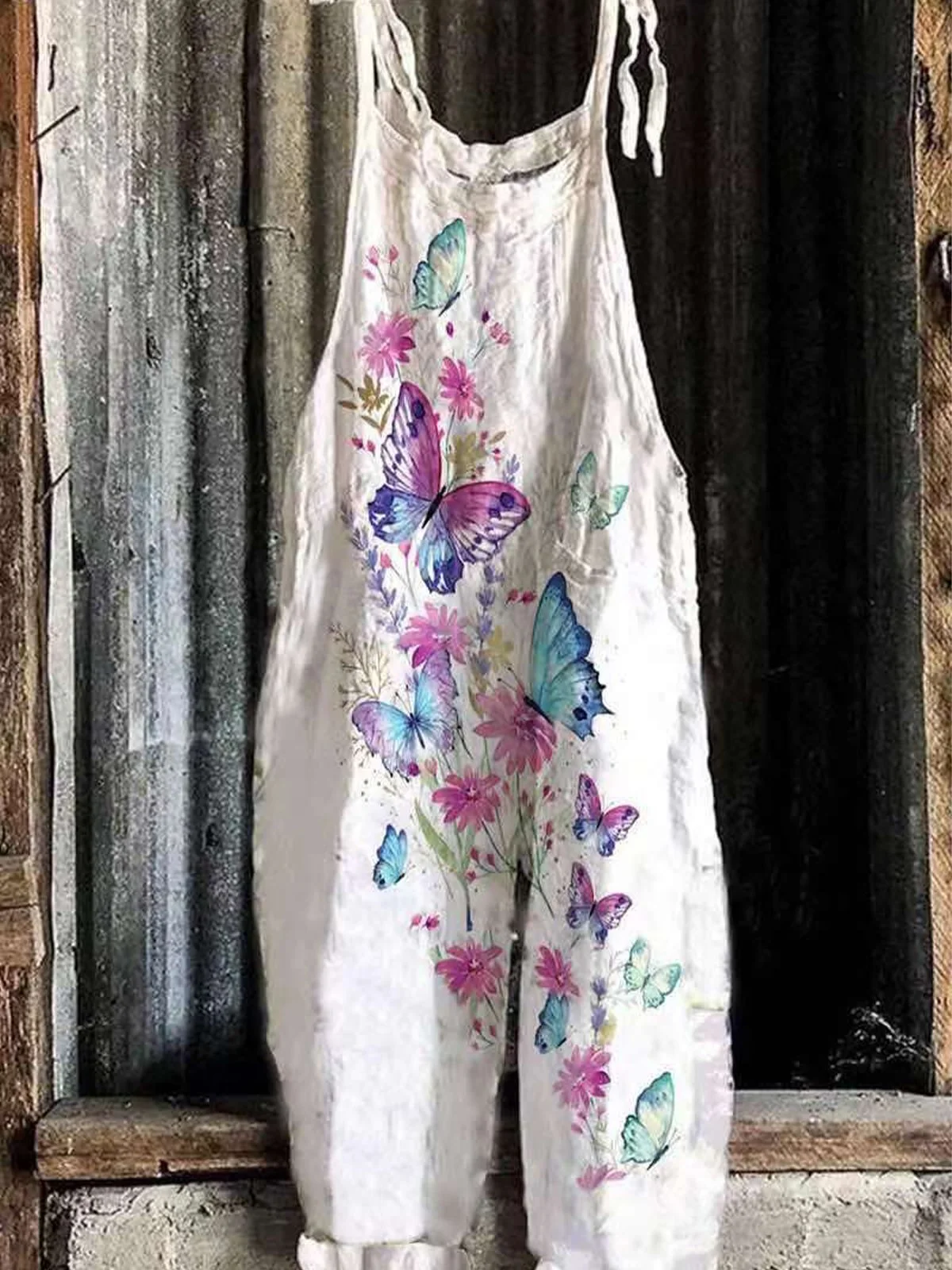 Women's Floral Print Jumpsuit