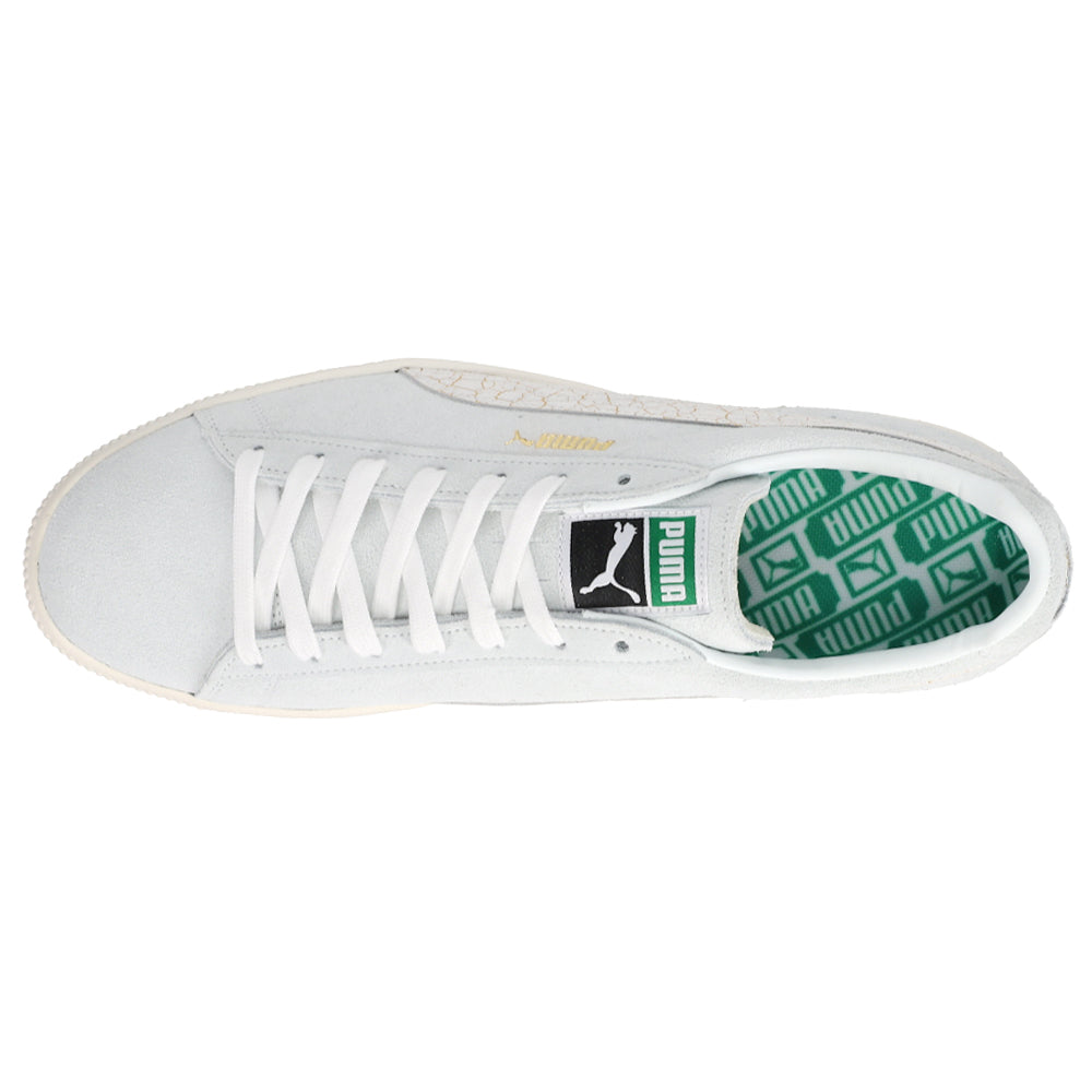 Suede Vintage Kintsugi Lace Up Sneakers