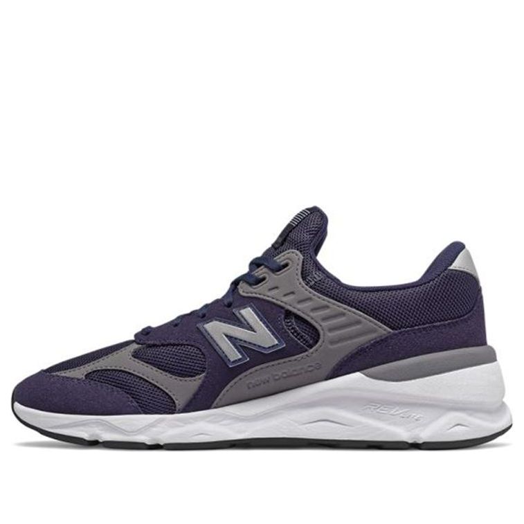 New Balance X-90 Shoes Grey/Blue MSX90RCJ