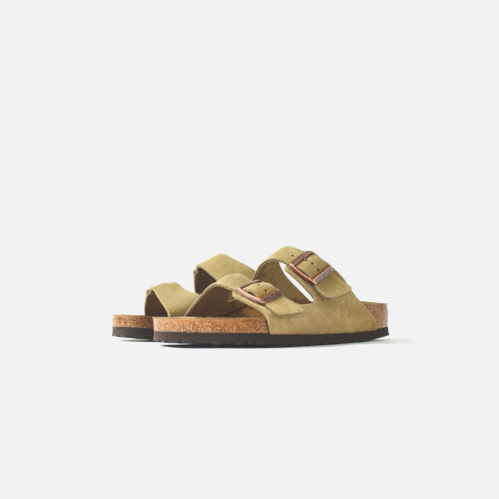 Birkenstock WMNS Arizona Suede - Taupe