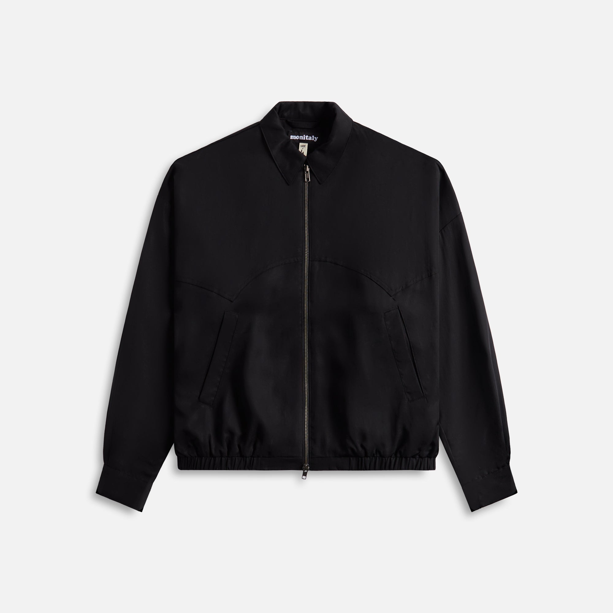 Monitaly Western Drizzler Jacket - Tencel Black