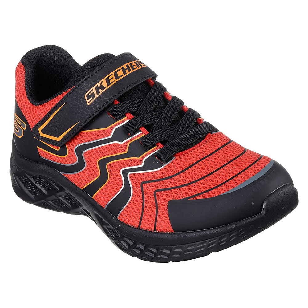 Skechers Boys Microspec II Shoes - 403922L-BKRD