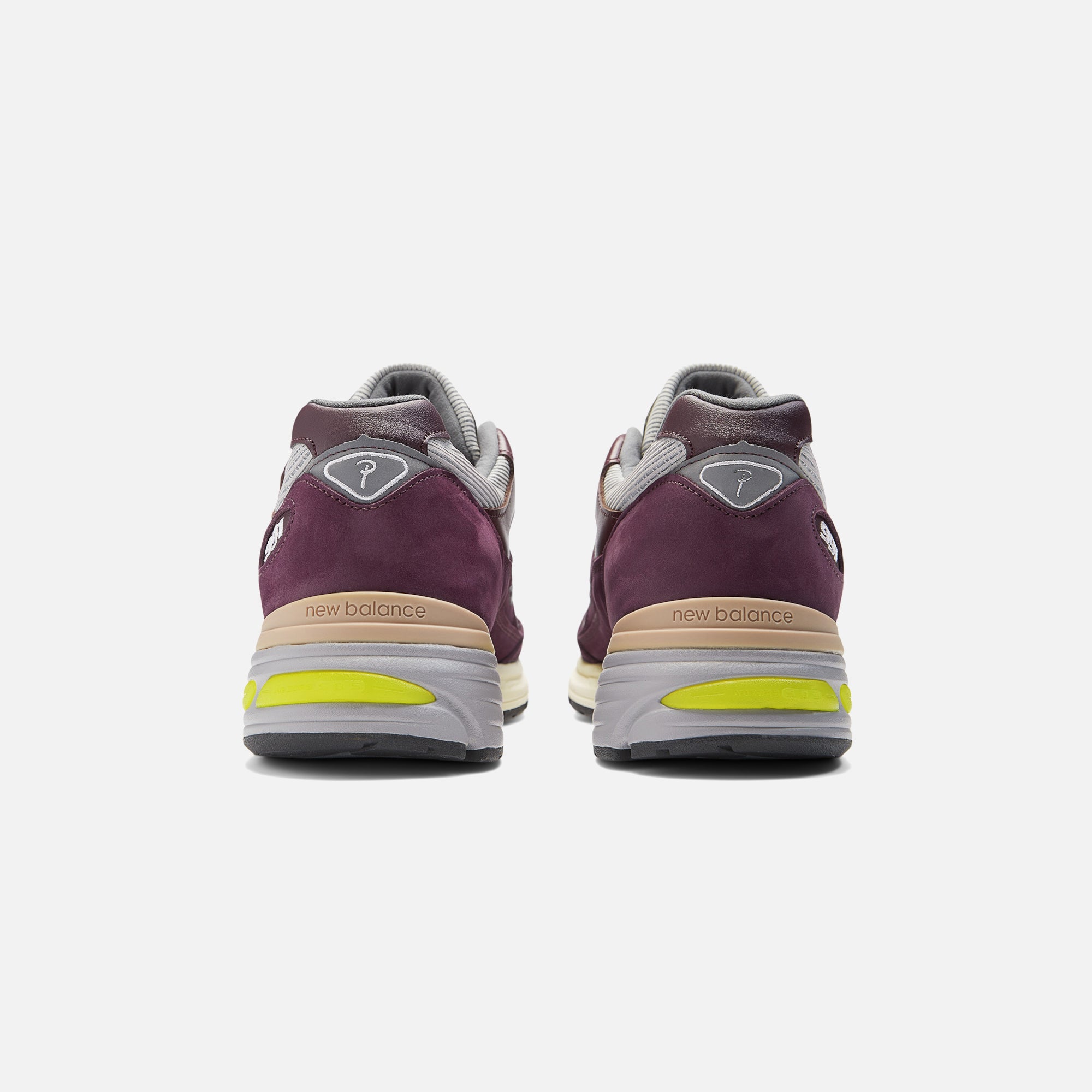 New Balance x Patta Made in UK 991v2 - Burgundy / Silver