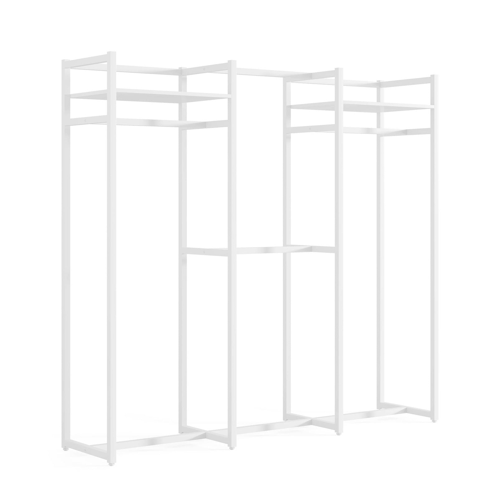 Freestanding Closet Organizer, Large Garment Clothes Rack