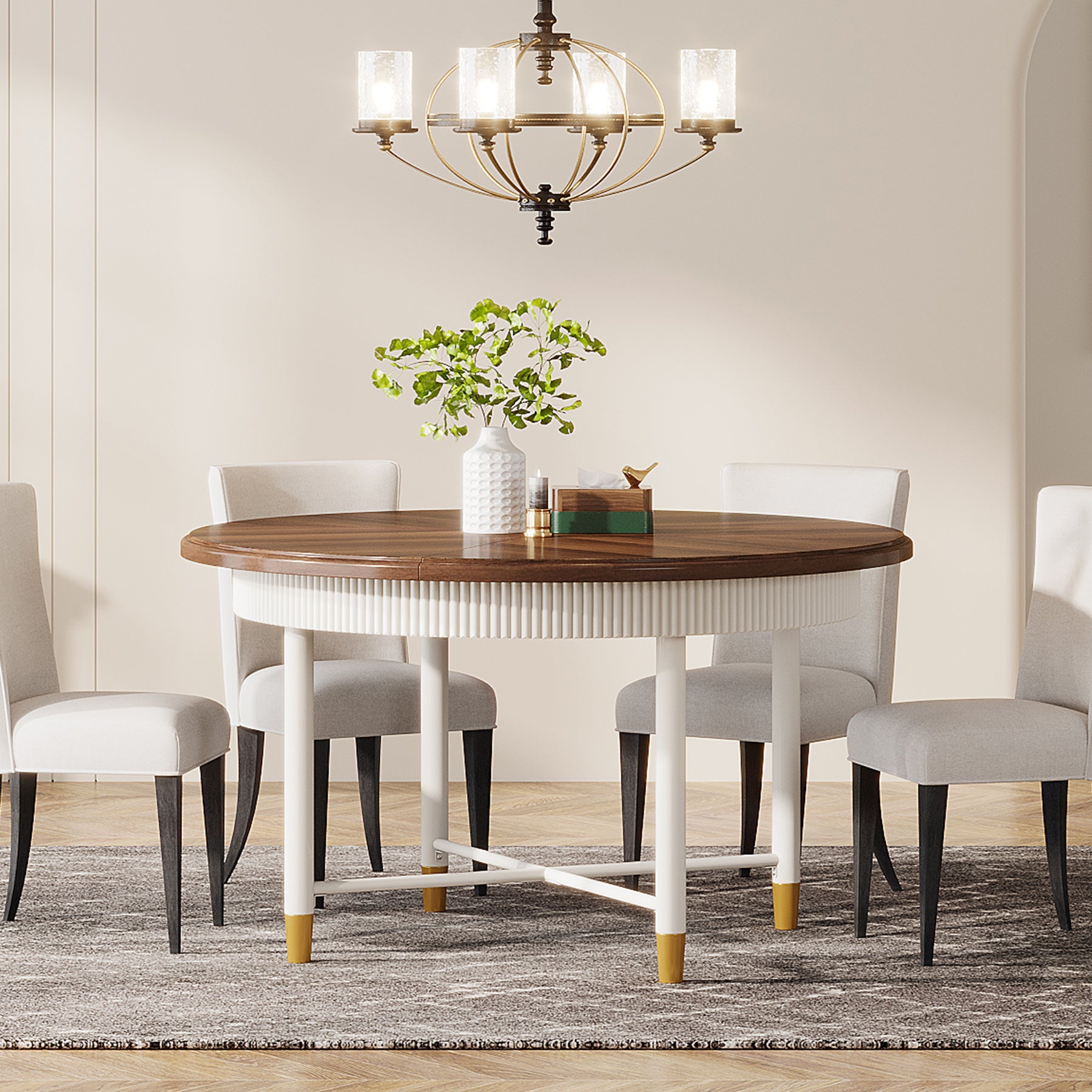 Round Dining Table, 47