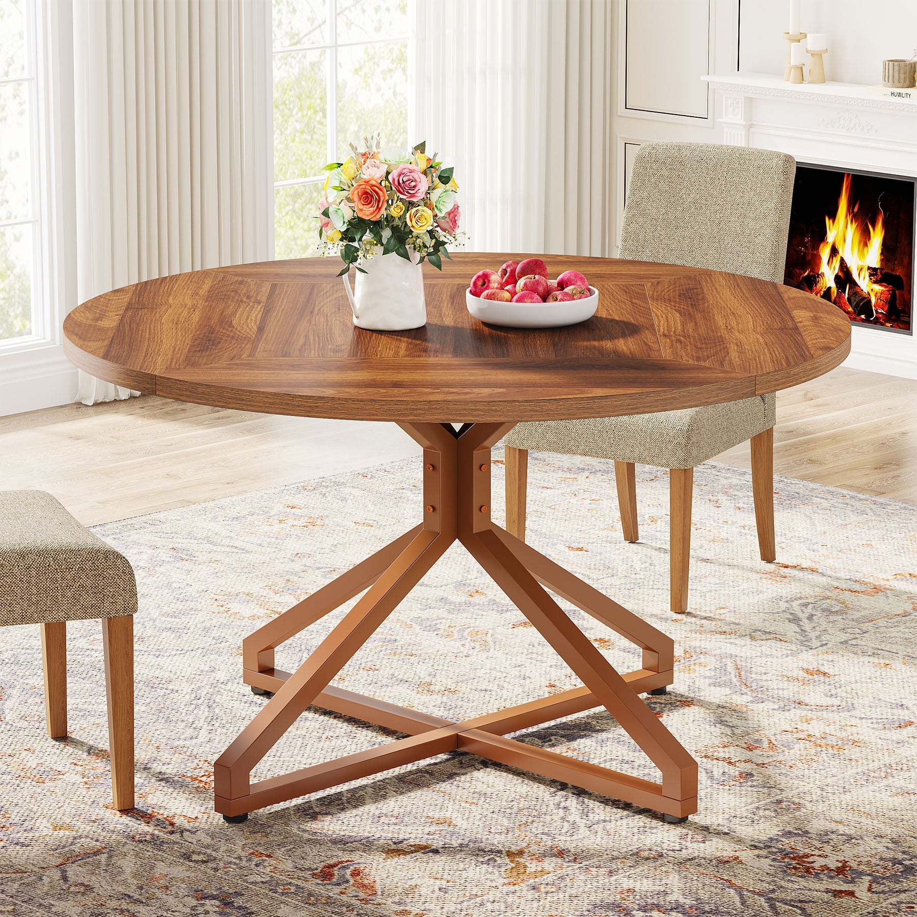 Round Dining Table, 47