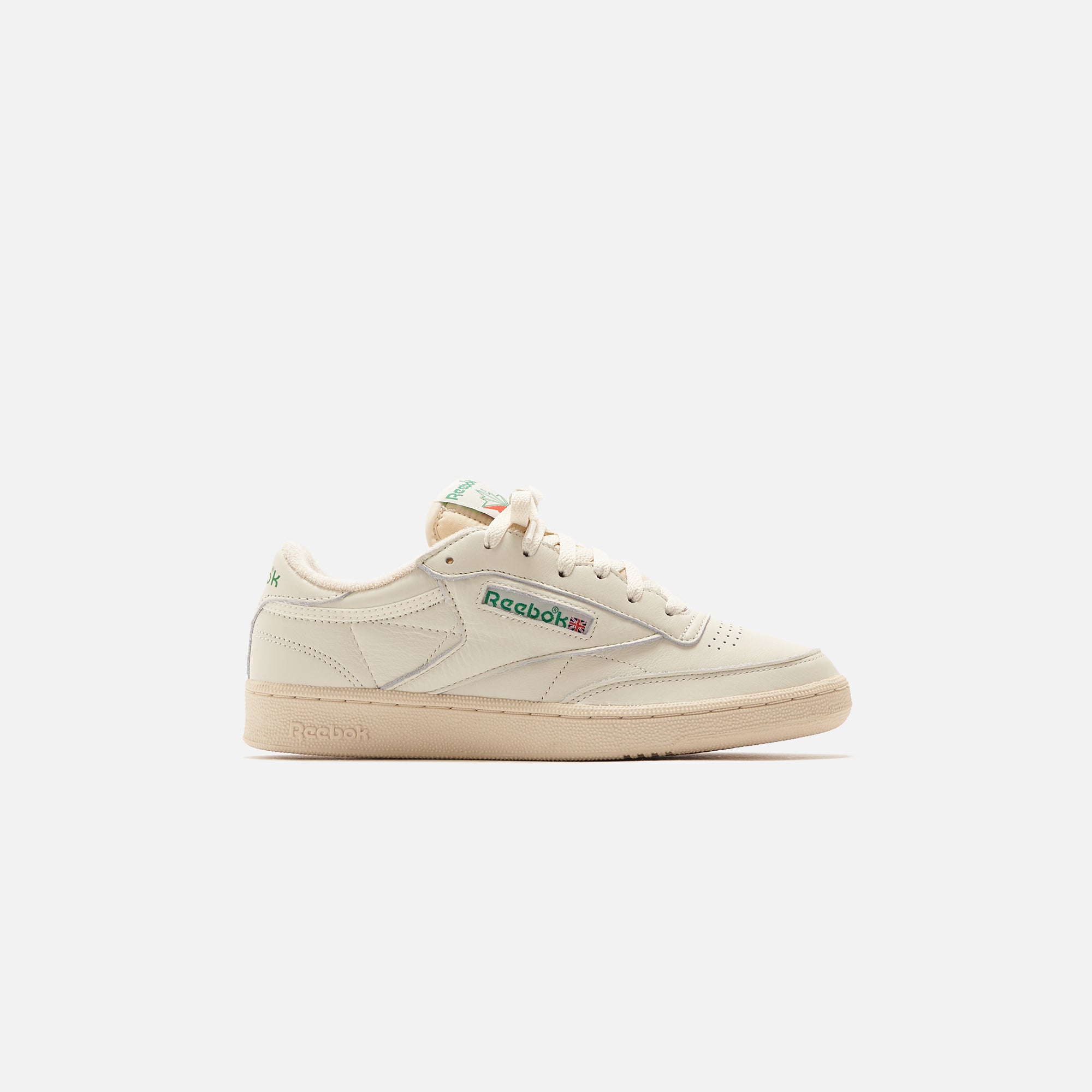 Reebok Wmns Club C 85 Vintage Shoes - Chalk / Alabaster / Glen Green