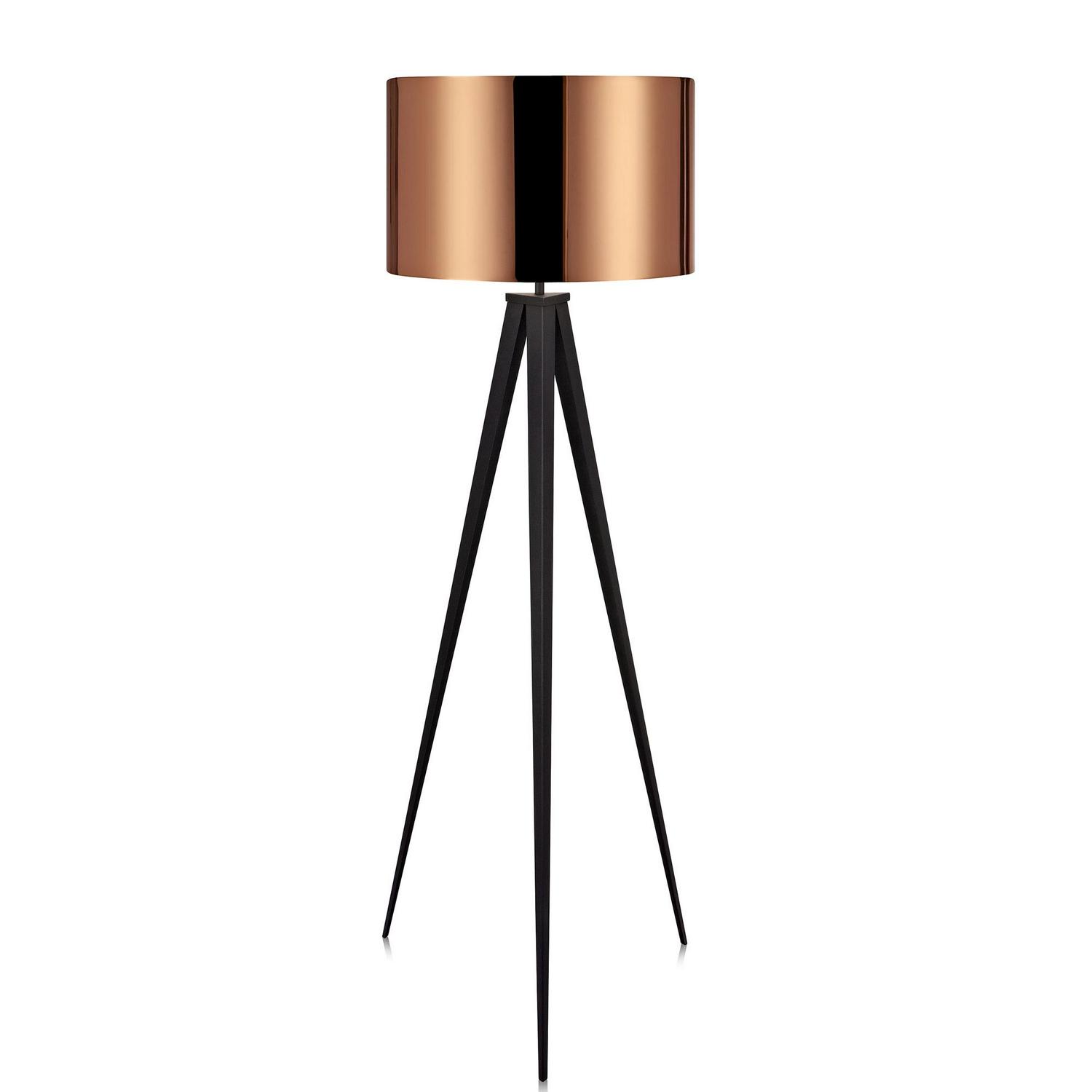 Versanora 60.23 Romanza Tripod Floor Lamp with Copper Shade