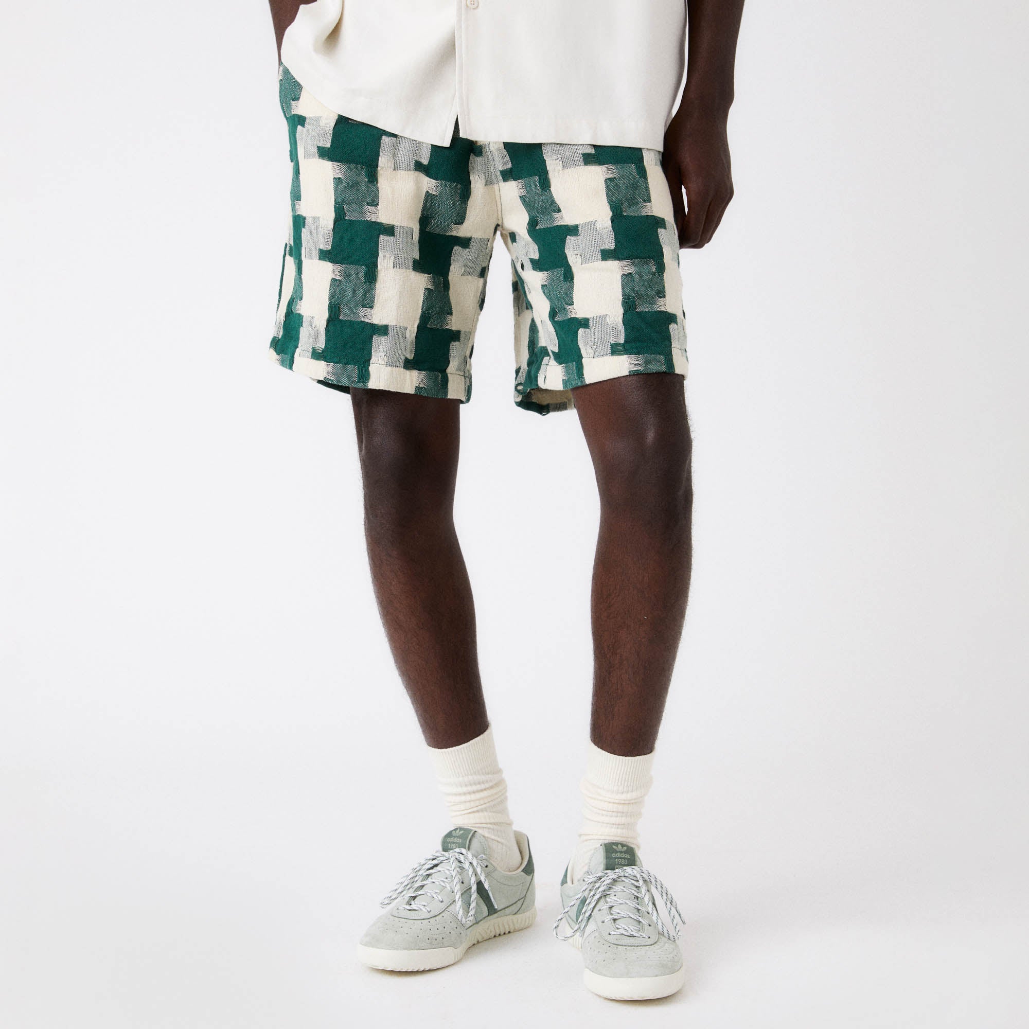 Kith Jumbo Houndstooth Mason Short - Conifer