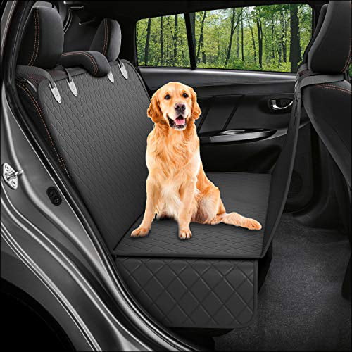 Active Pets Dog Back Seat Cover Protector - Waterproof， Nonslip Hammock for Dogs