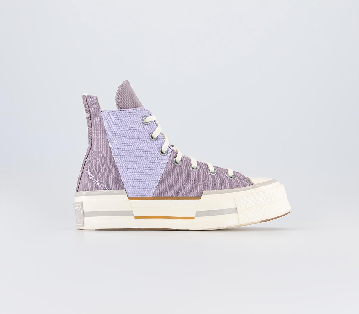 Womens Converse Chuck 70 Plus Lucid Lilac Vapor Violet Egret