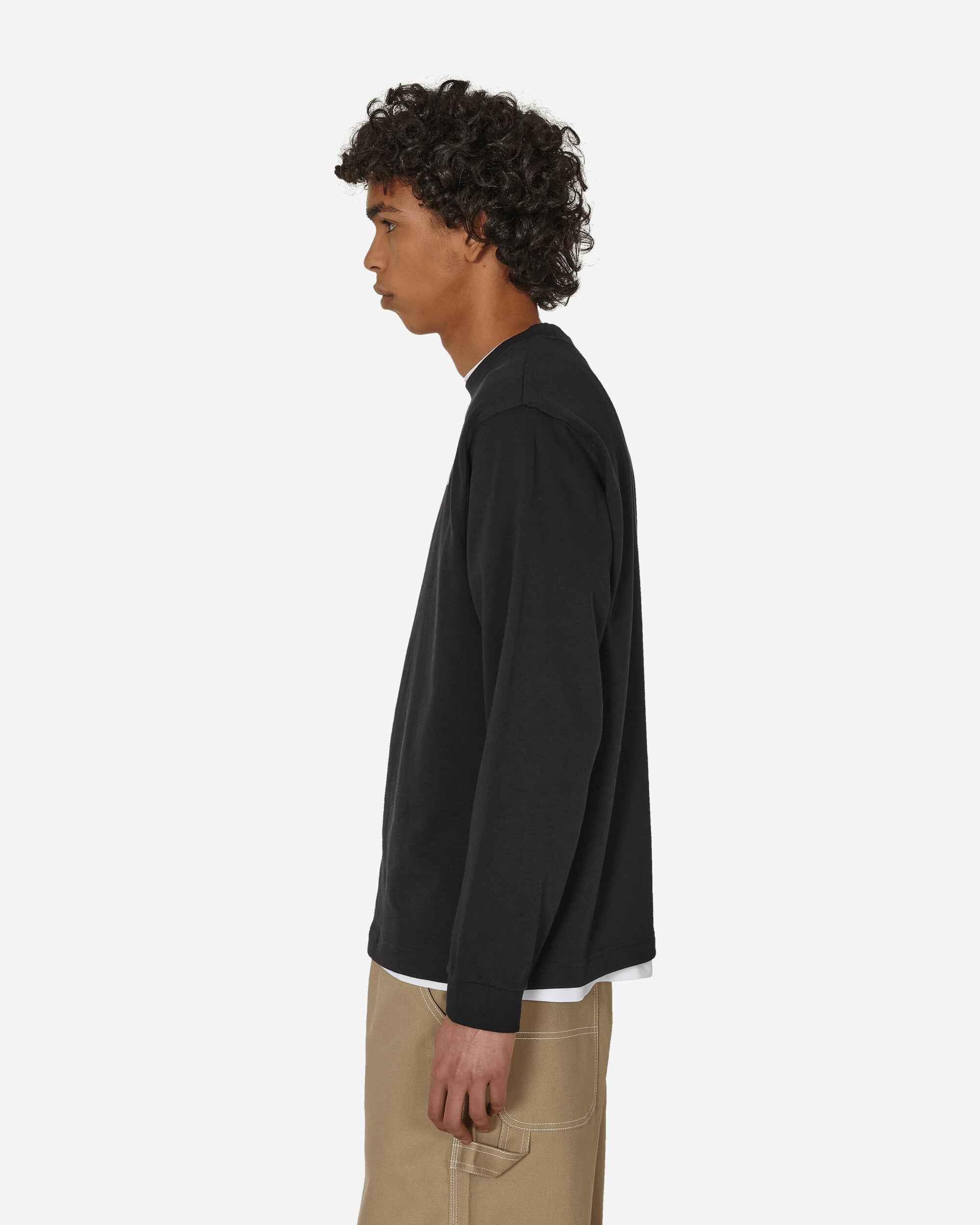 Solo Swoosh Longsleeve T-Shirt Black