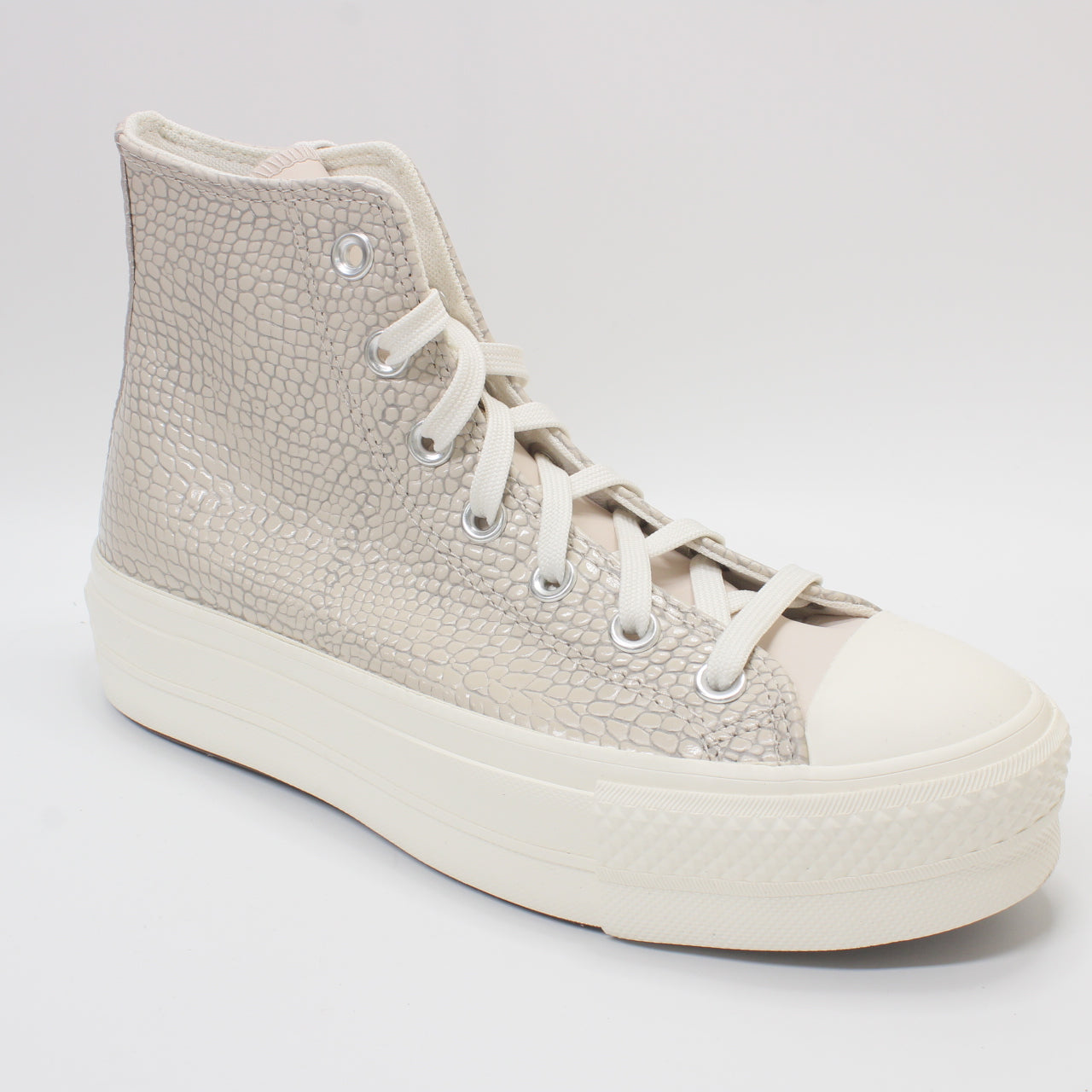 Womens Converse All Star Lift Hi Desert Sand Egret Black