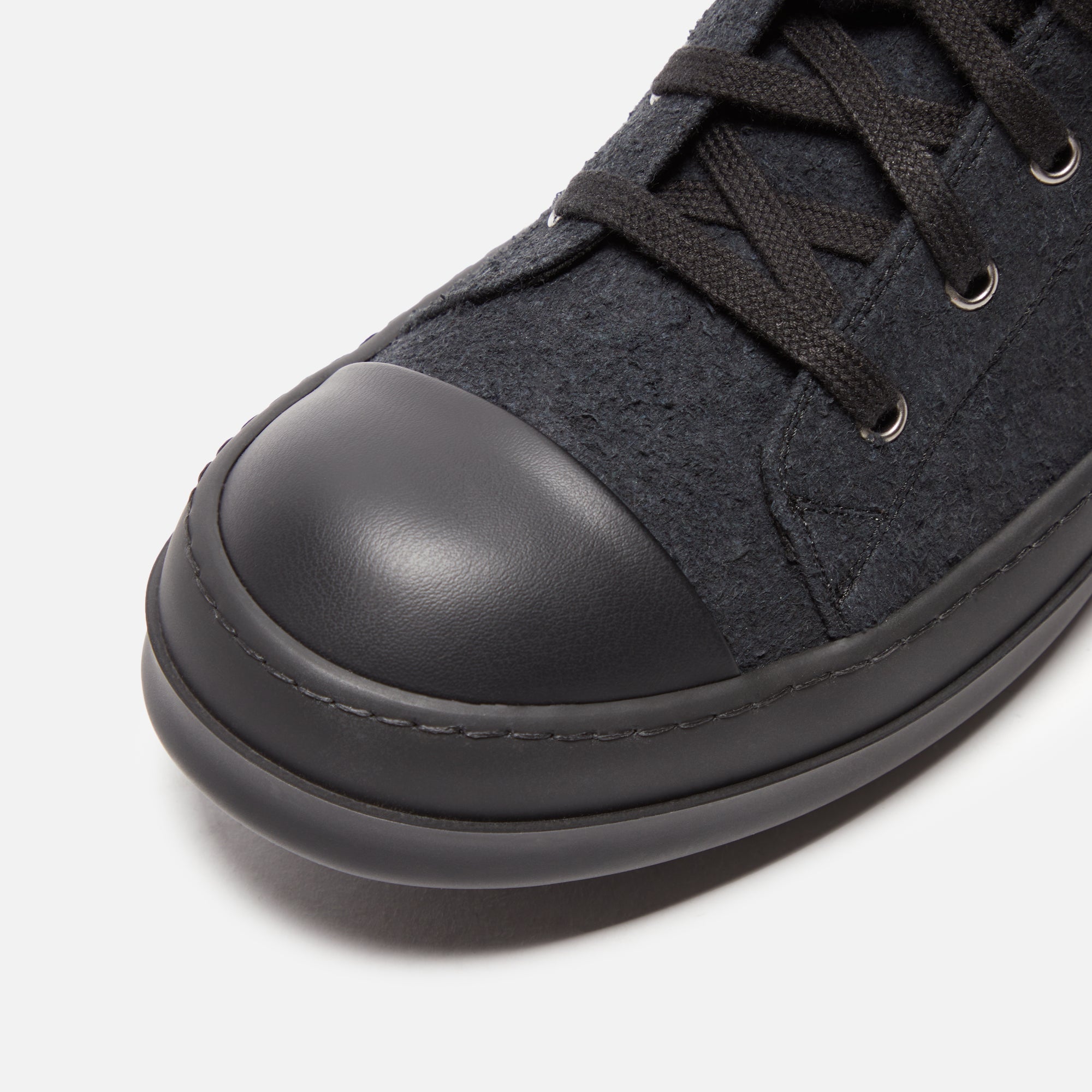 Rick Owens Cargo Sneakers - Black / Scarpe Shaggy Cotton