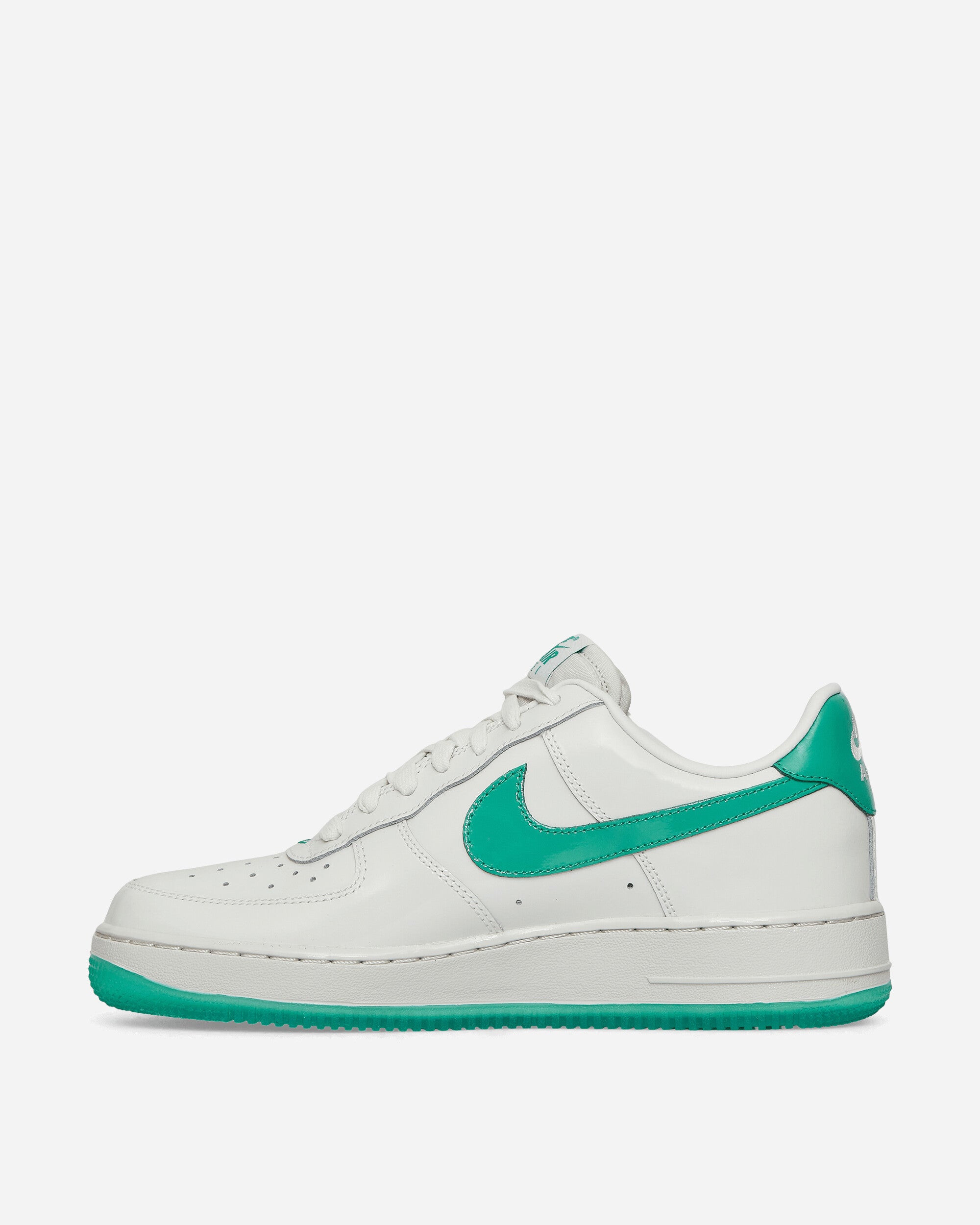 Air Force 1 '07 Premium Sneakers Platinum Tint / Stadium Green