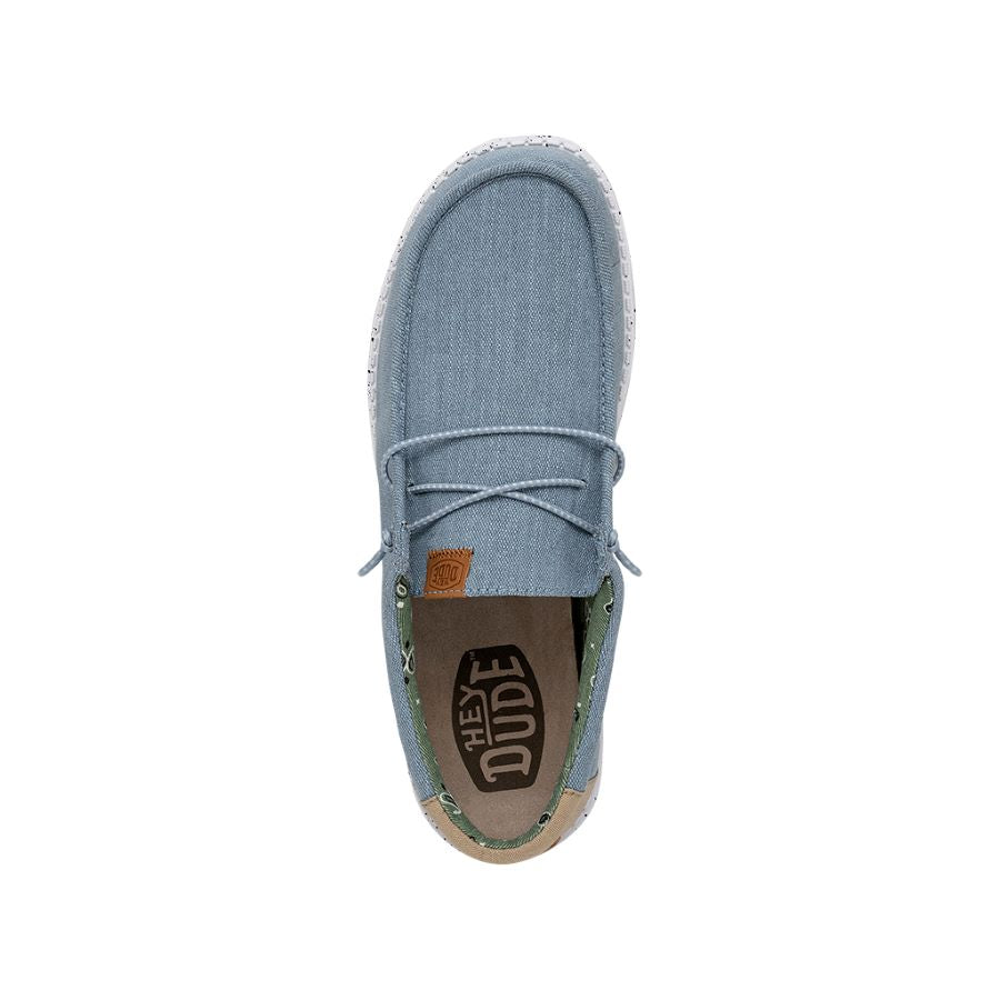 Wally Washed Canvas - Blue