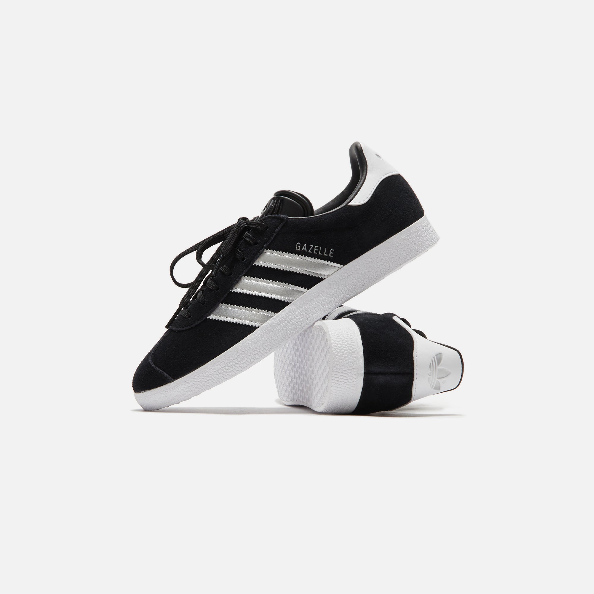 adidas WMNS Gazelle - Core Black / Silver Metallic / Footwear White