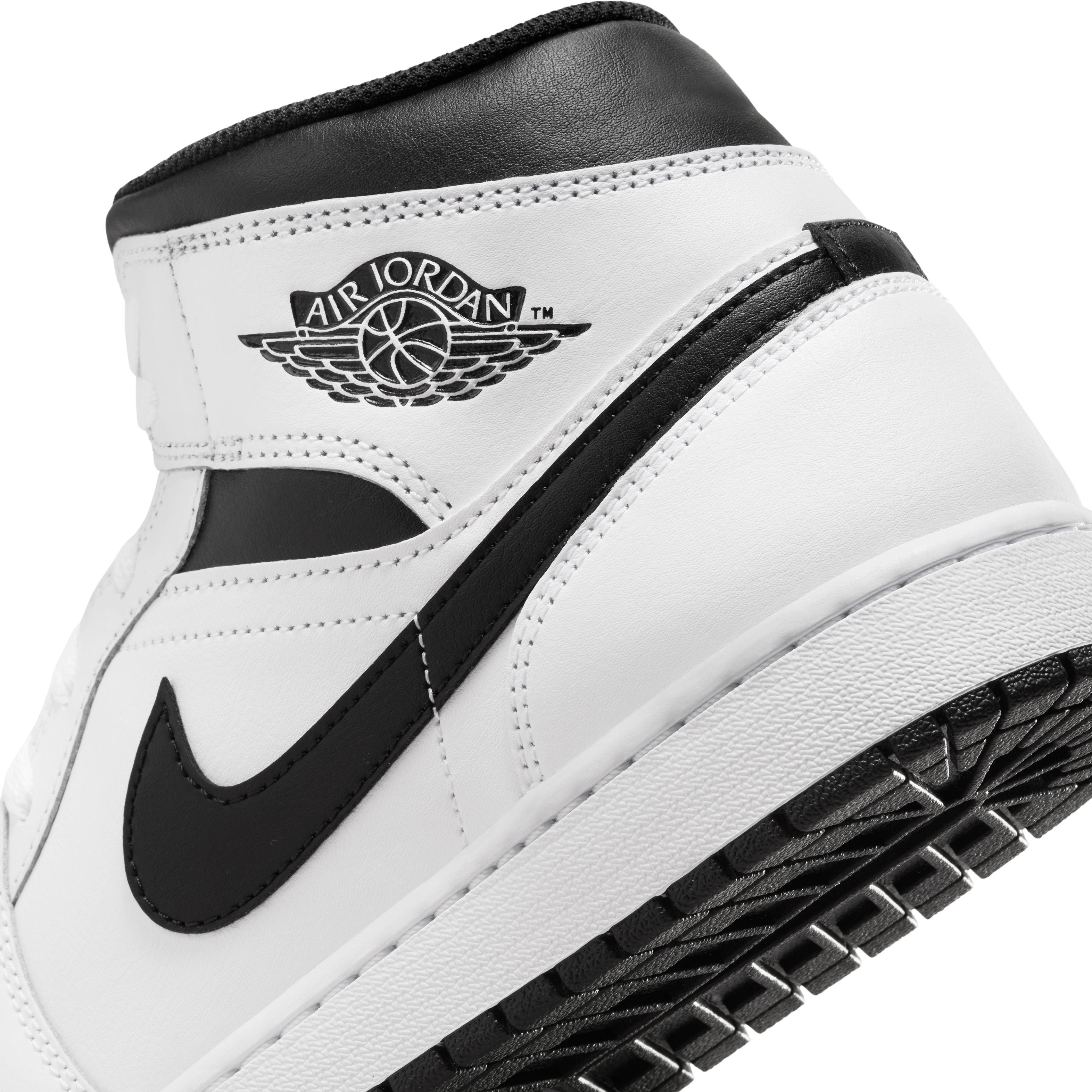 Air Jordan 1 Mid 'White Black'