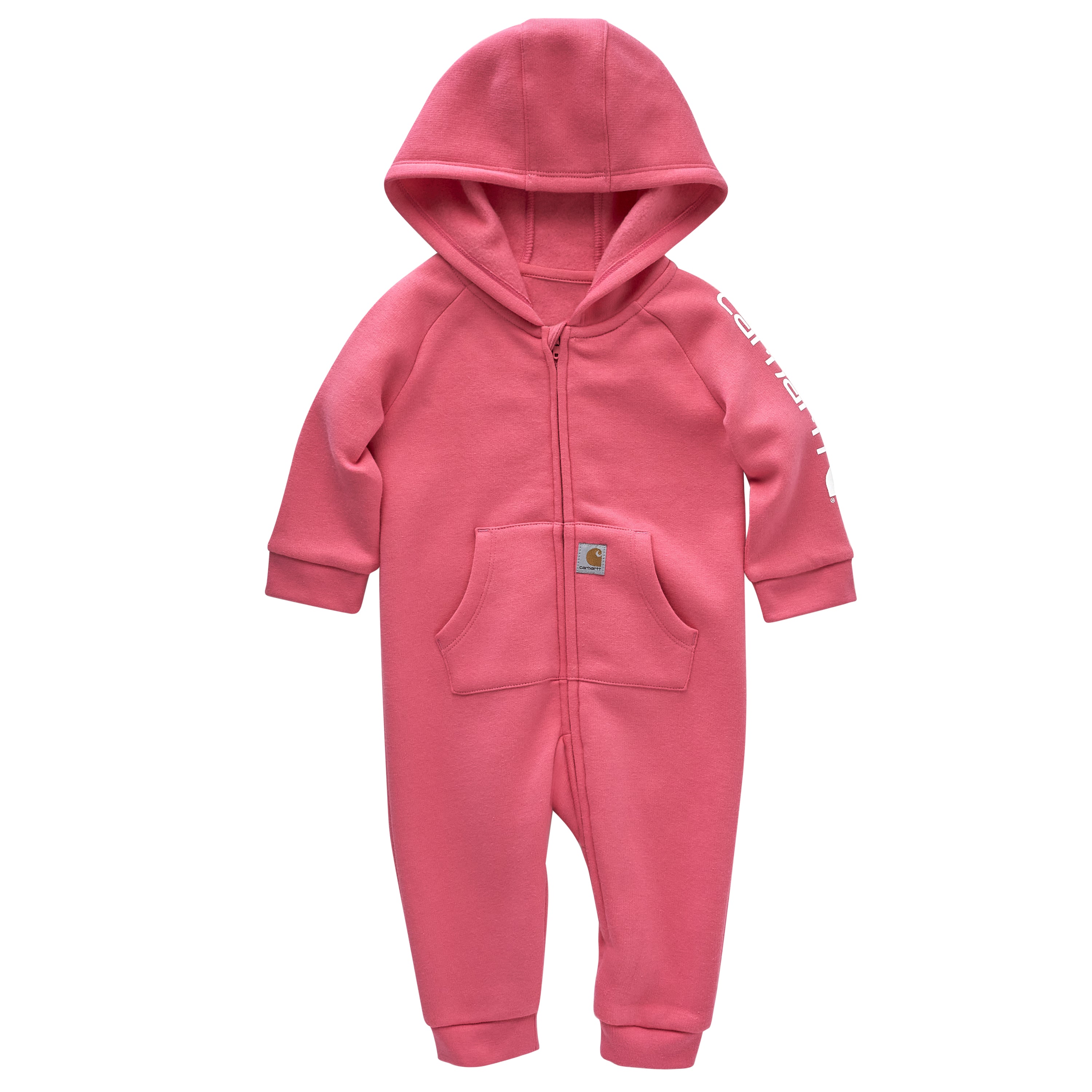 Carhartt Infant Long Sleeve Fleece Zip-Front Hooded Coverall