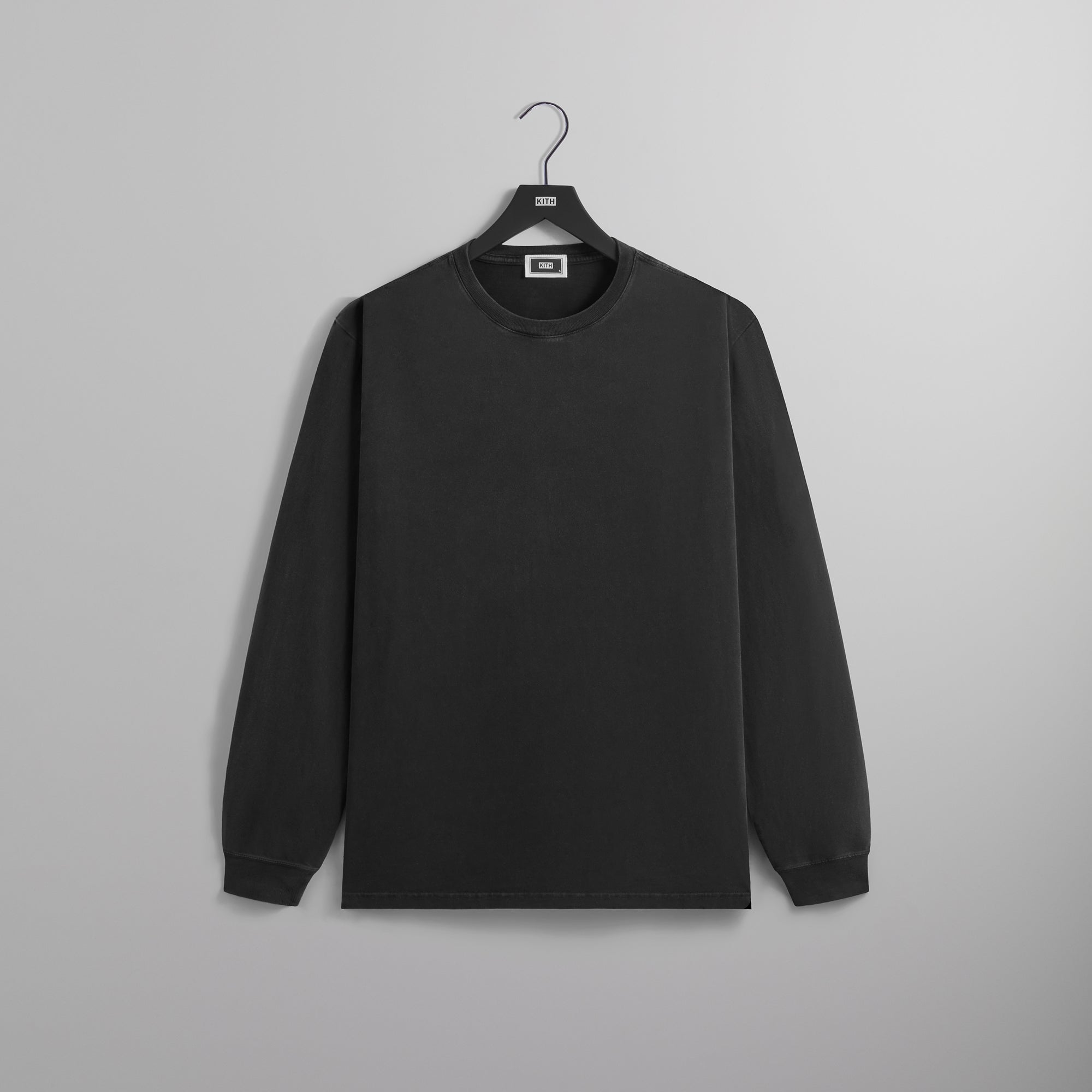 Kith Long Sleeve Vintage Tee - Black