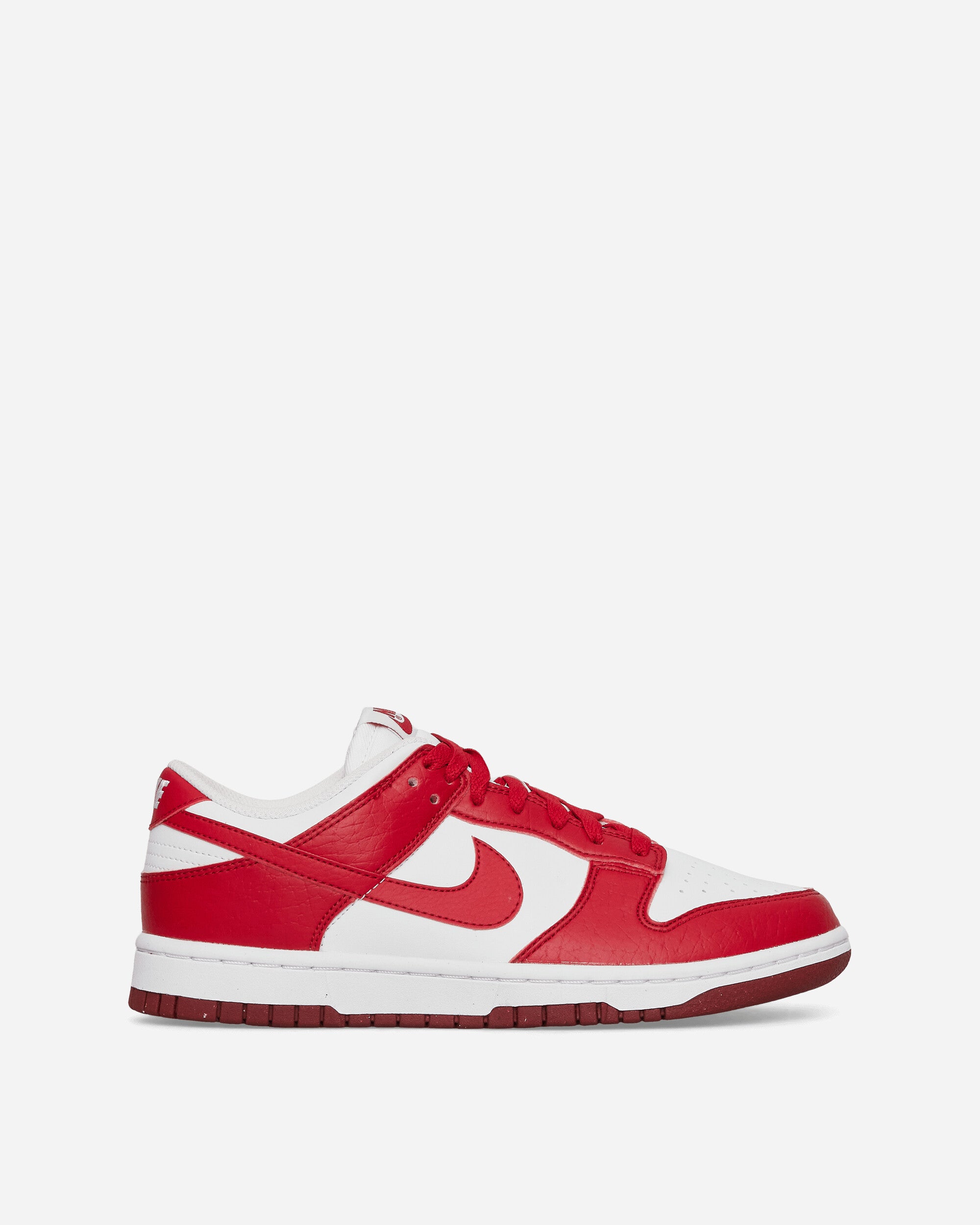 WMNS Dunk Low Next Nature Sneakers White / Gym Red