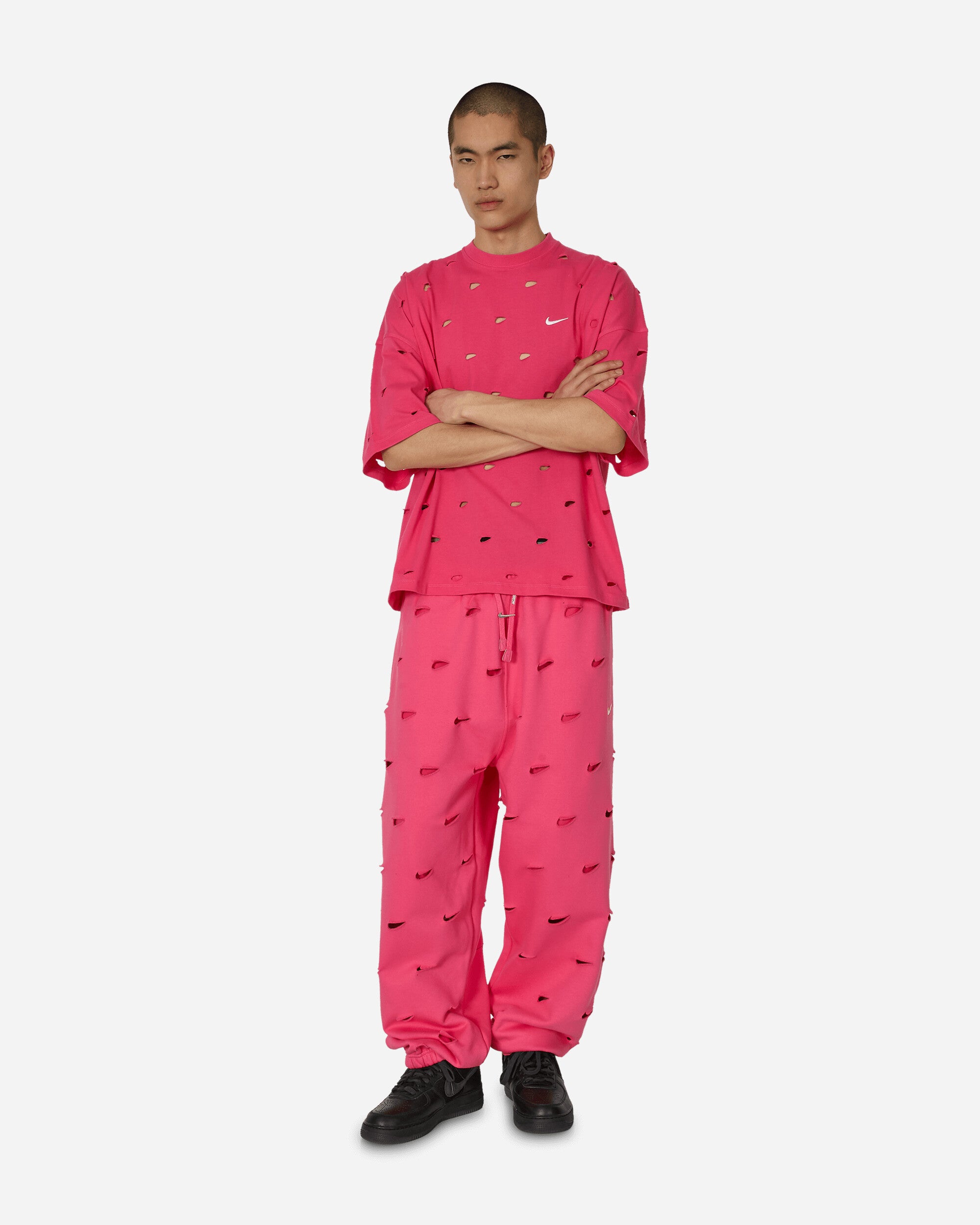 JACQUEMUS Swoosh Sweatpants Watermelon