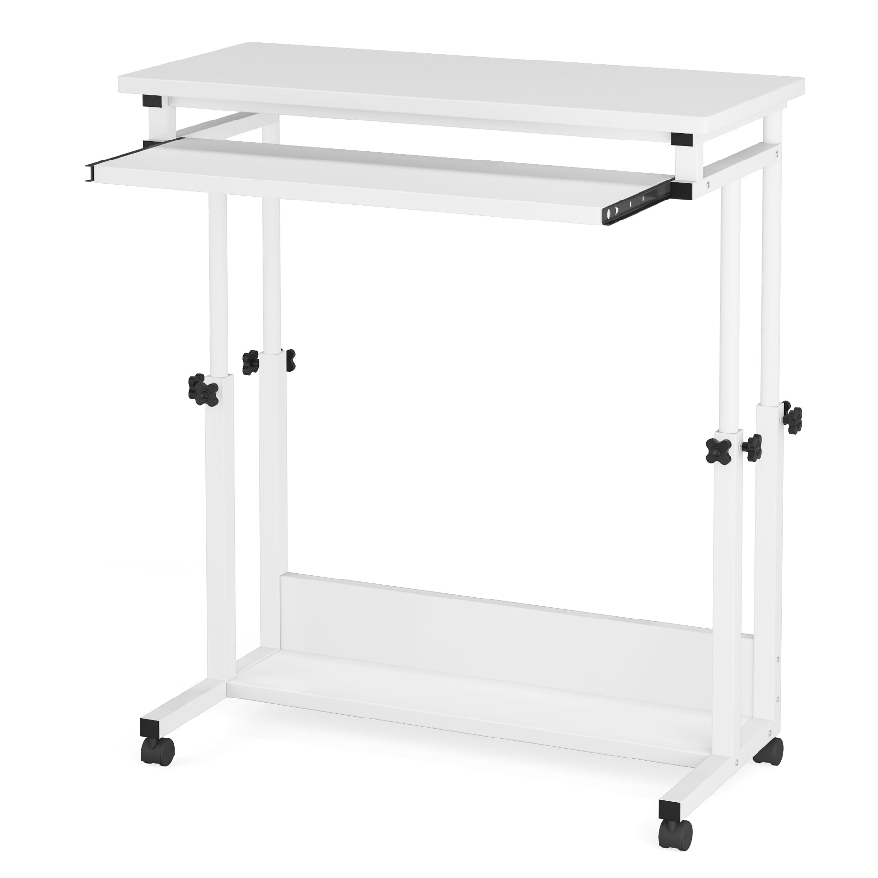 Height Adjustable Desk, Rolling Standing Desk Portable Desk