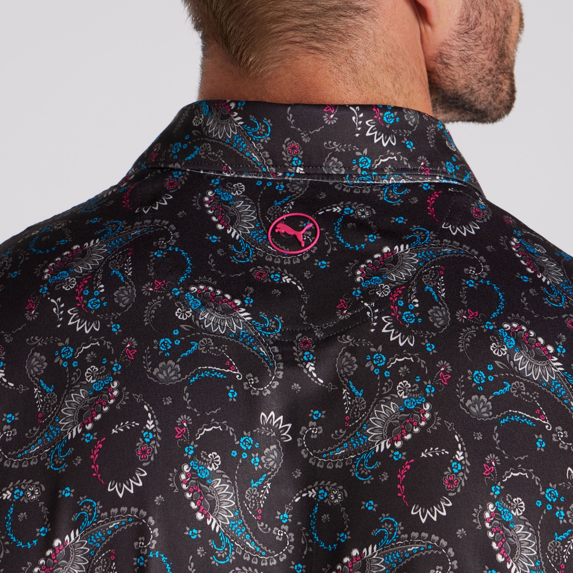 CLOUDSPUN Paisley Golf Polo