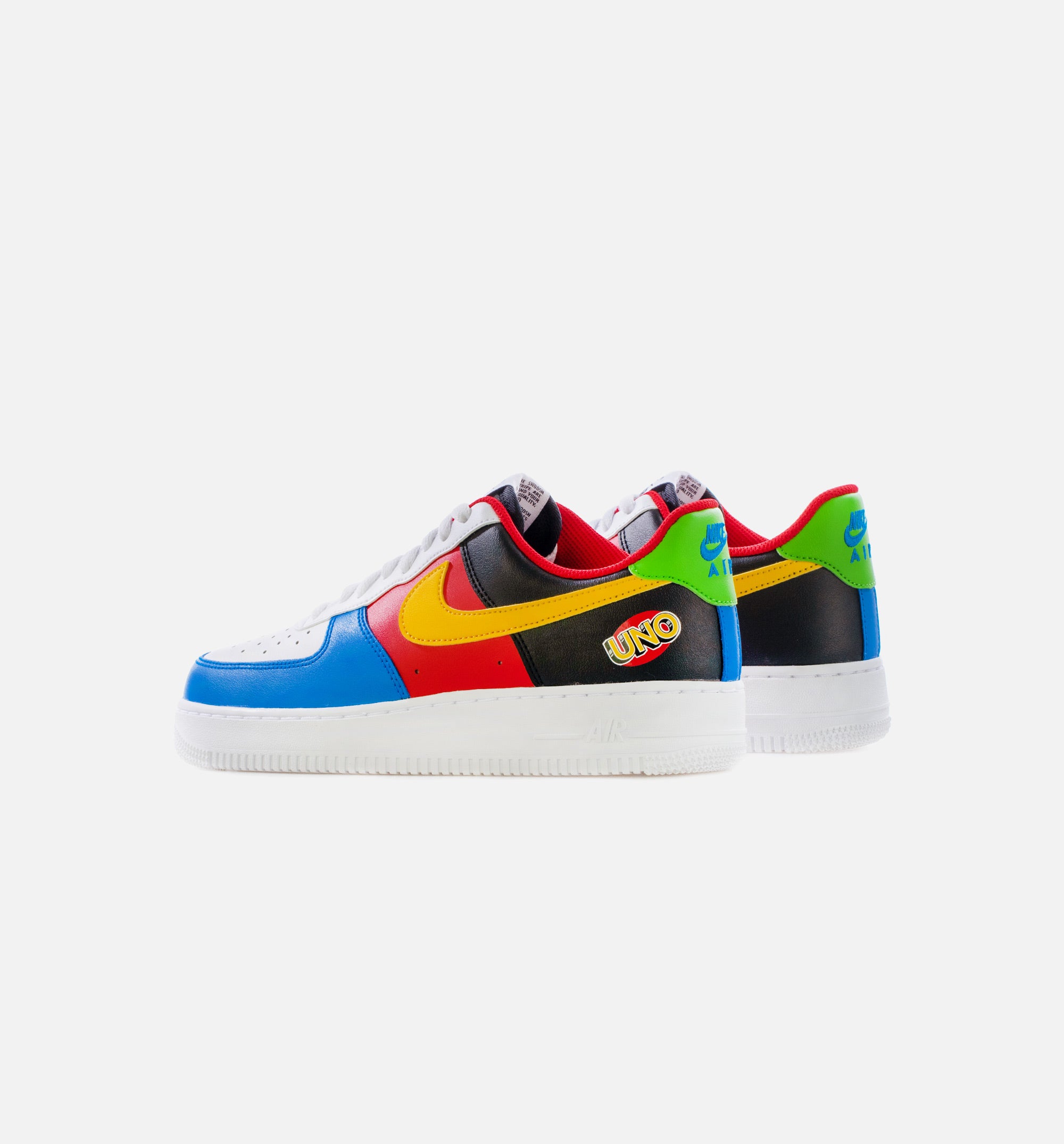 Air Force 1 UNO Mens Lifestyle Shoe - Black/Red/Multi Free Shipping