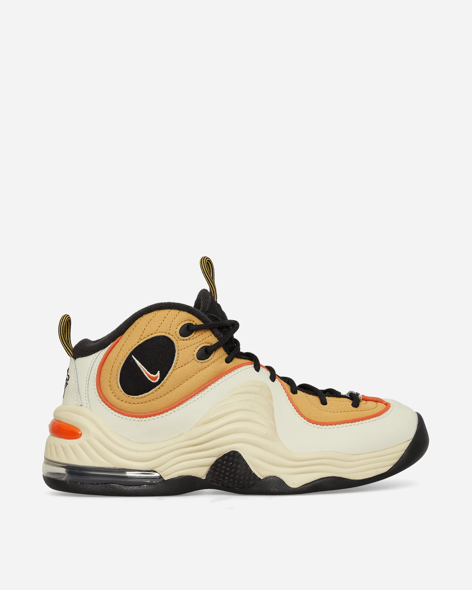 Air Penny 2 Sneakers Wheat Gold / Safety Orange