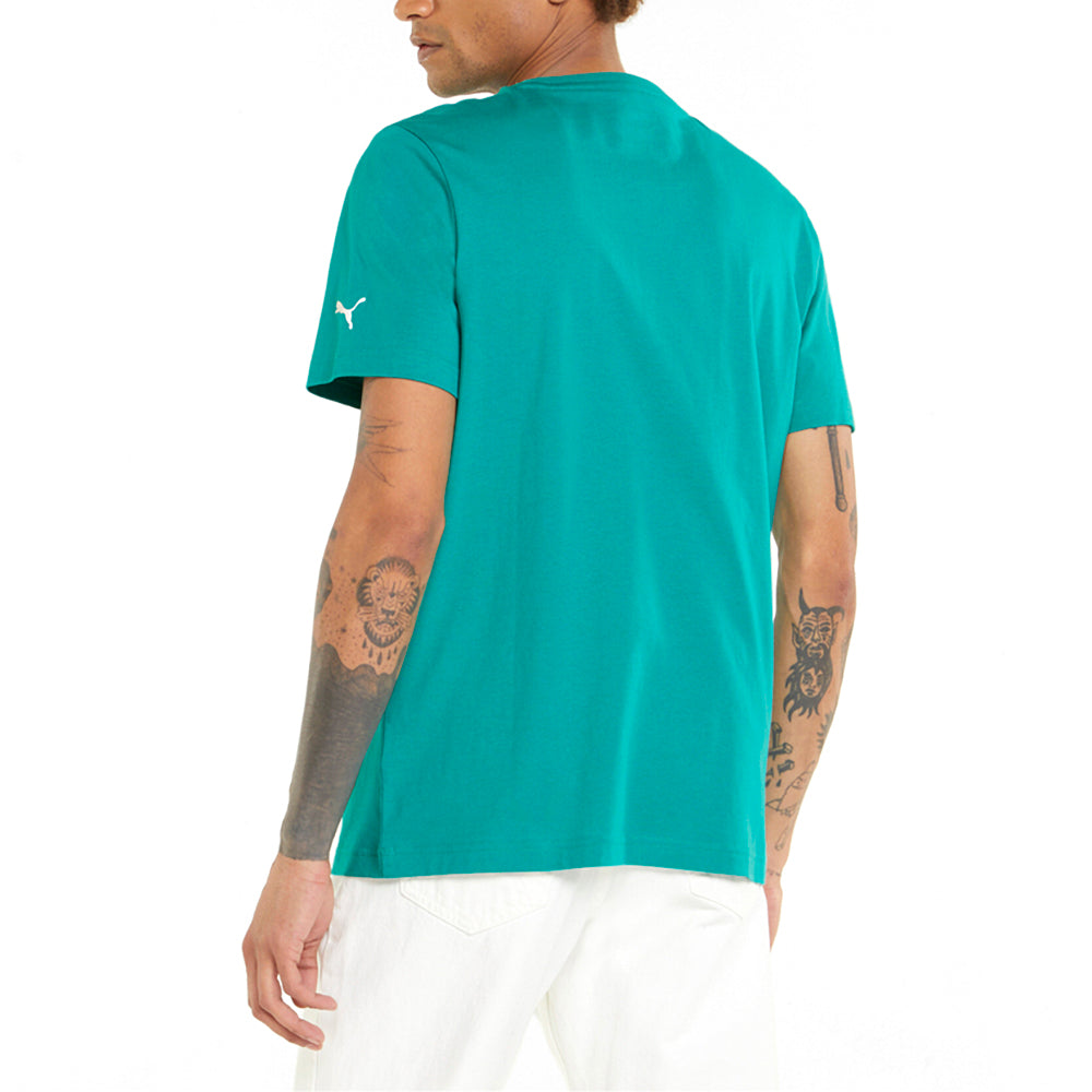 Mapf1 Logo Crew Neck Short Sleeve T-Shirt