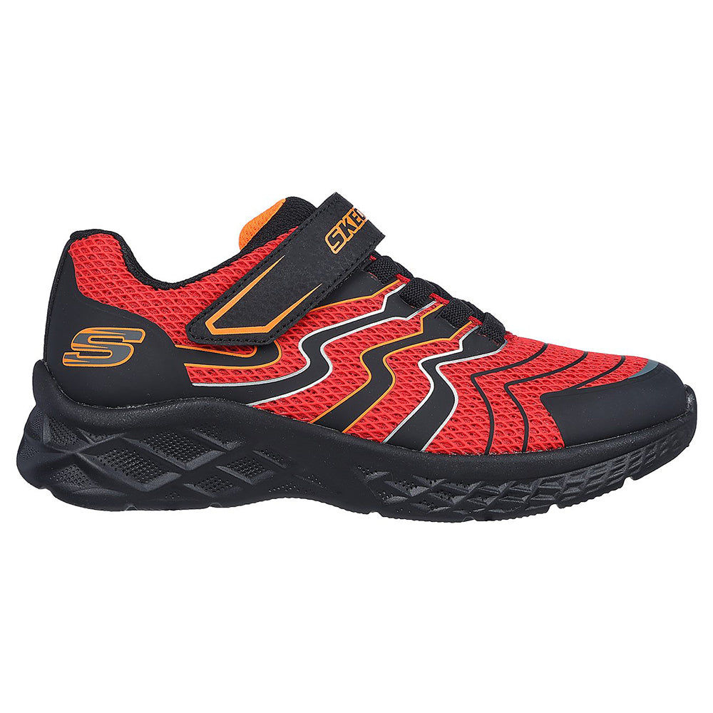 Skechers Boys Microspec II Shoes - 403922L-BKRD