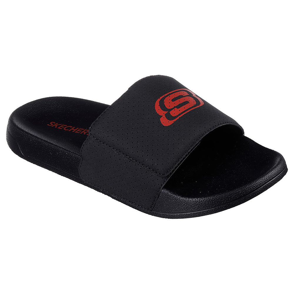 Skechers Men Outdoor Side Lines 2.0 Slides - 8790196-BKRD