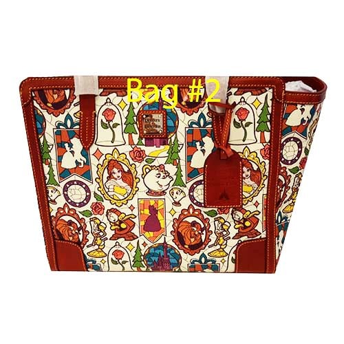 Disney Dooney and Bourke - Beauty and the Beast Large Shopper Tote SPECIFIC