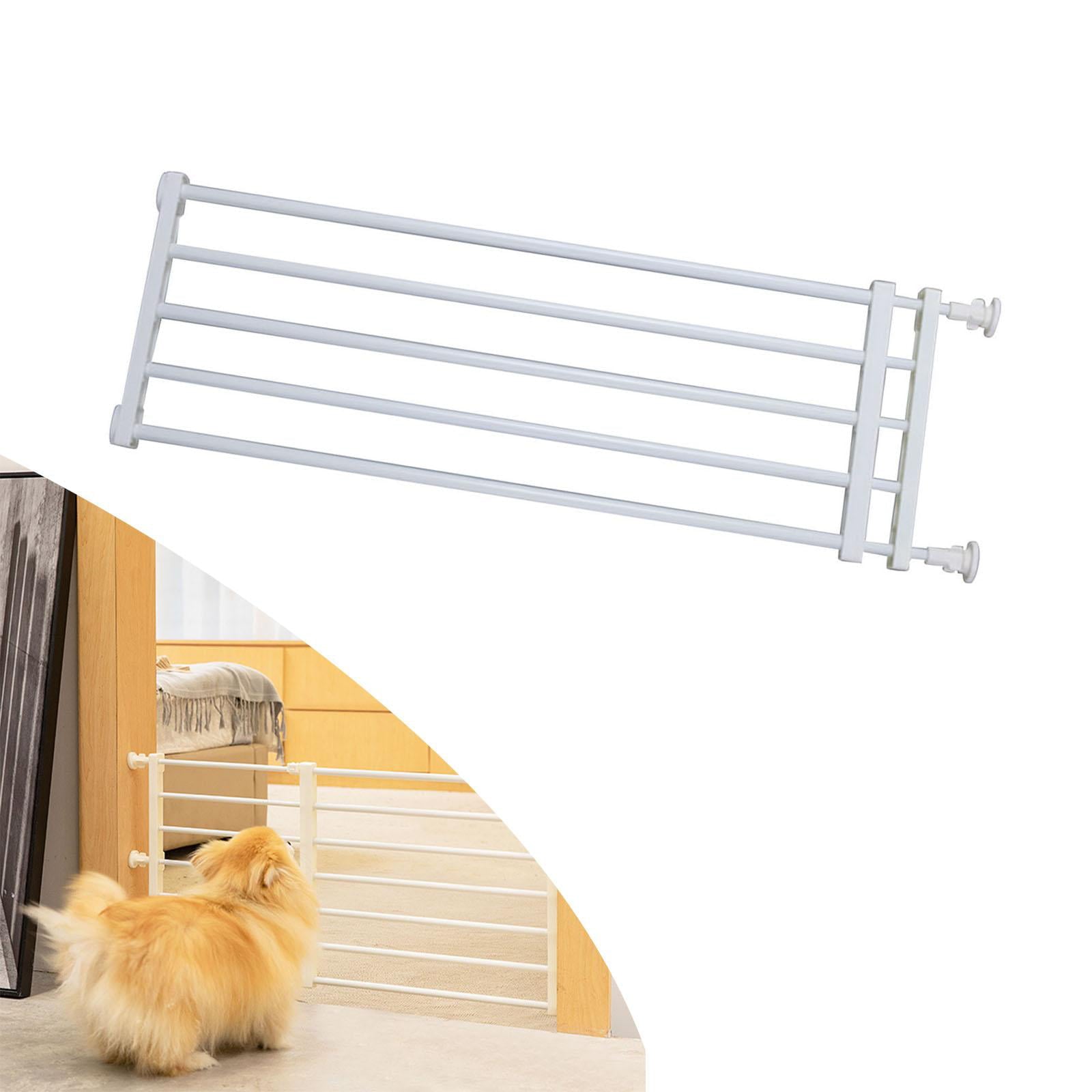 Portable Expandable Dog Gate Stair Gate Barrier Adjustable Door Garden House Height 24cm