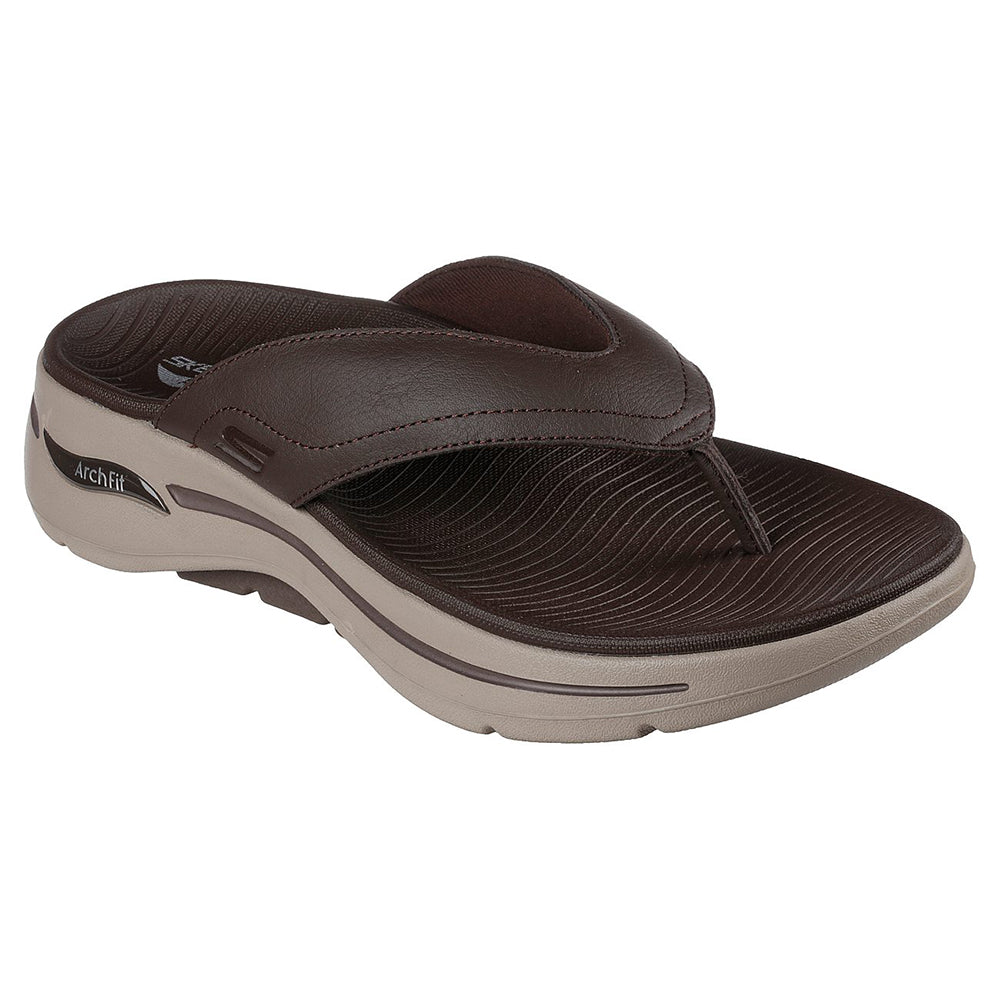 Skechers Men On-The-GO GOwalk Arch Fit Sandals - 229022-BRN