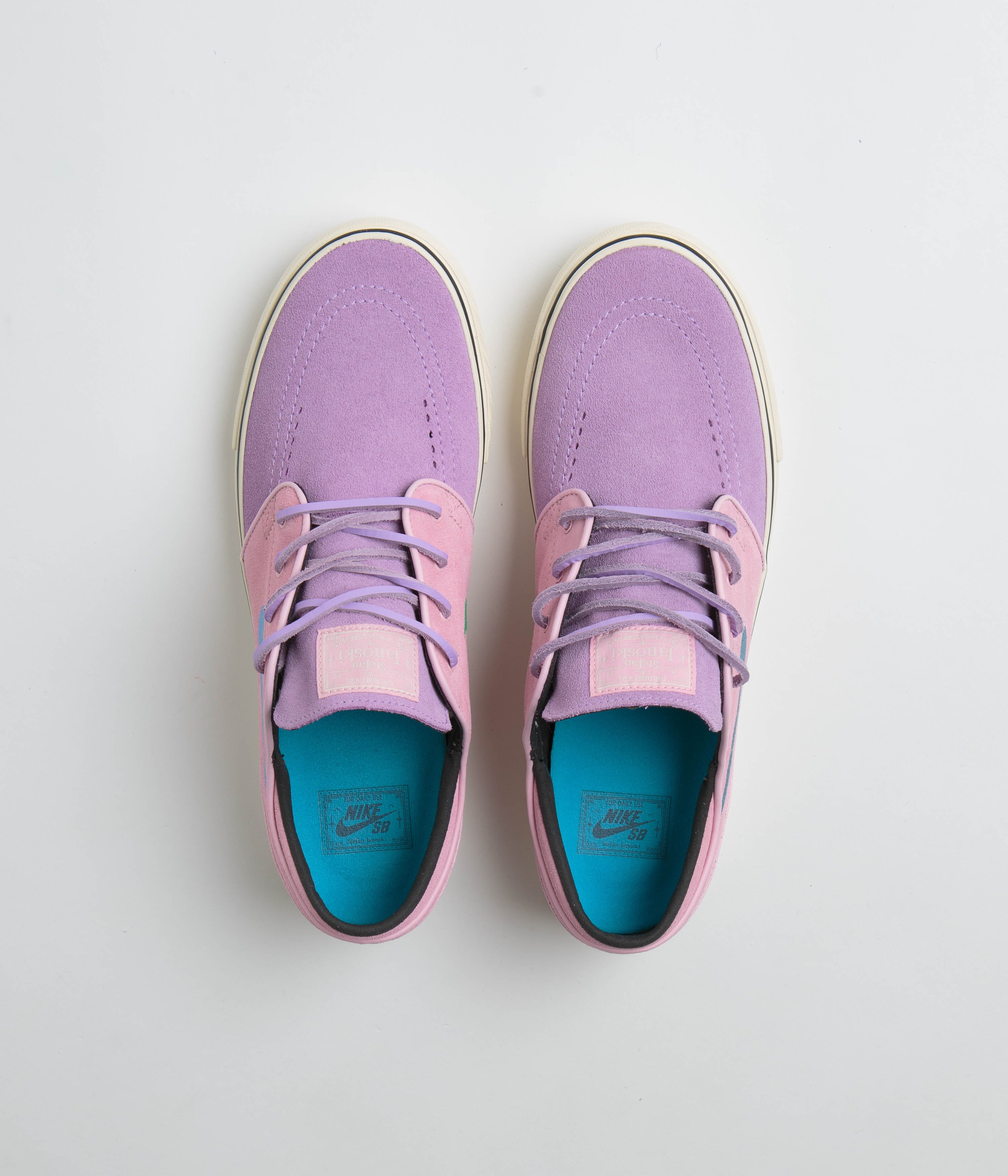 Nike SB Janoski OG+ Shoes - Lilac / Noise Aqua - Med Soft Pink