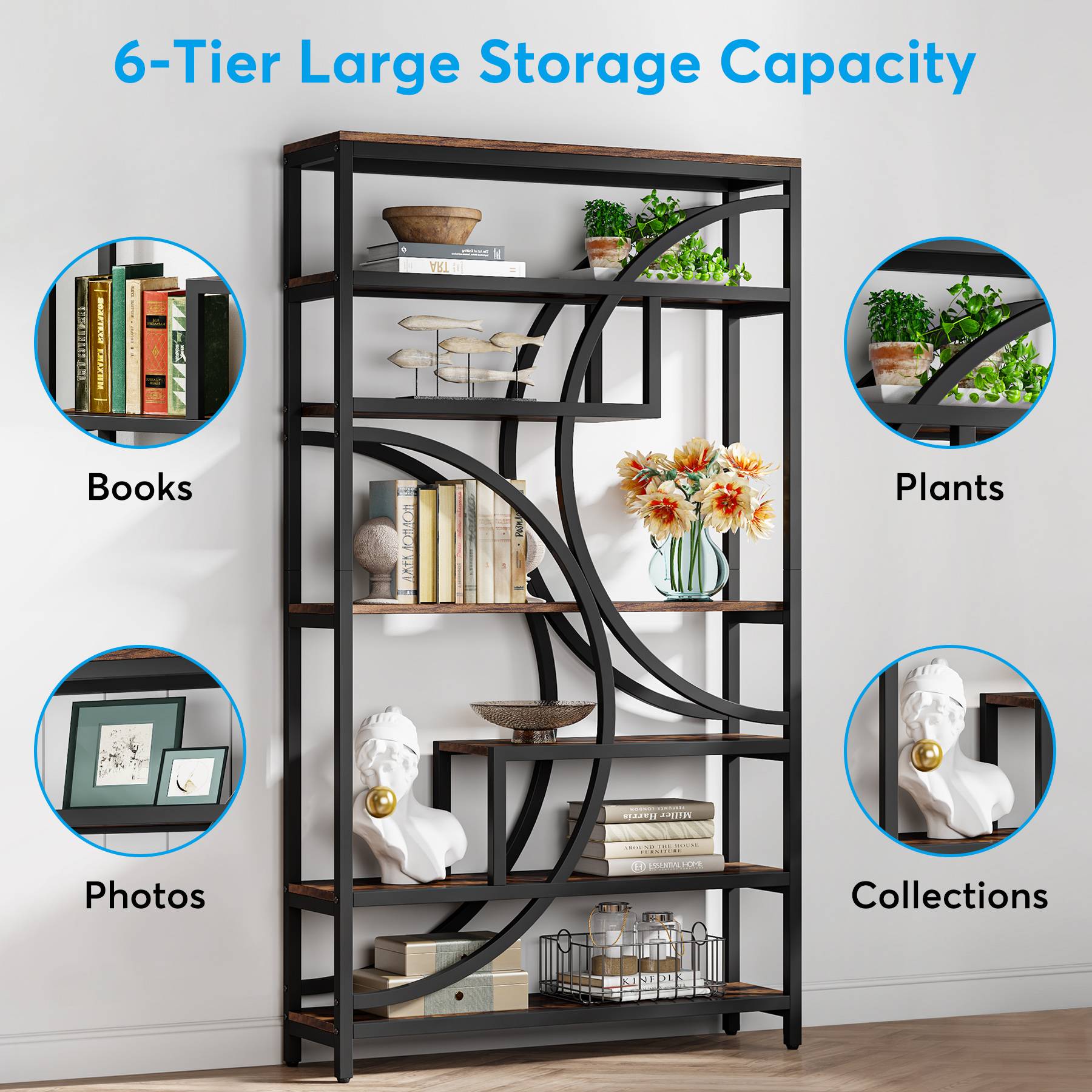 7-Tier Bookshelf, 70