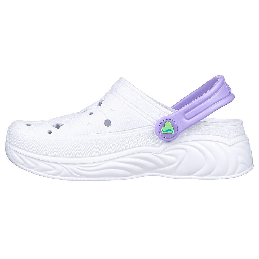 Skechers Girls Foamies Unicorn Dreamer Shoes - 308400L-WHT