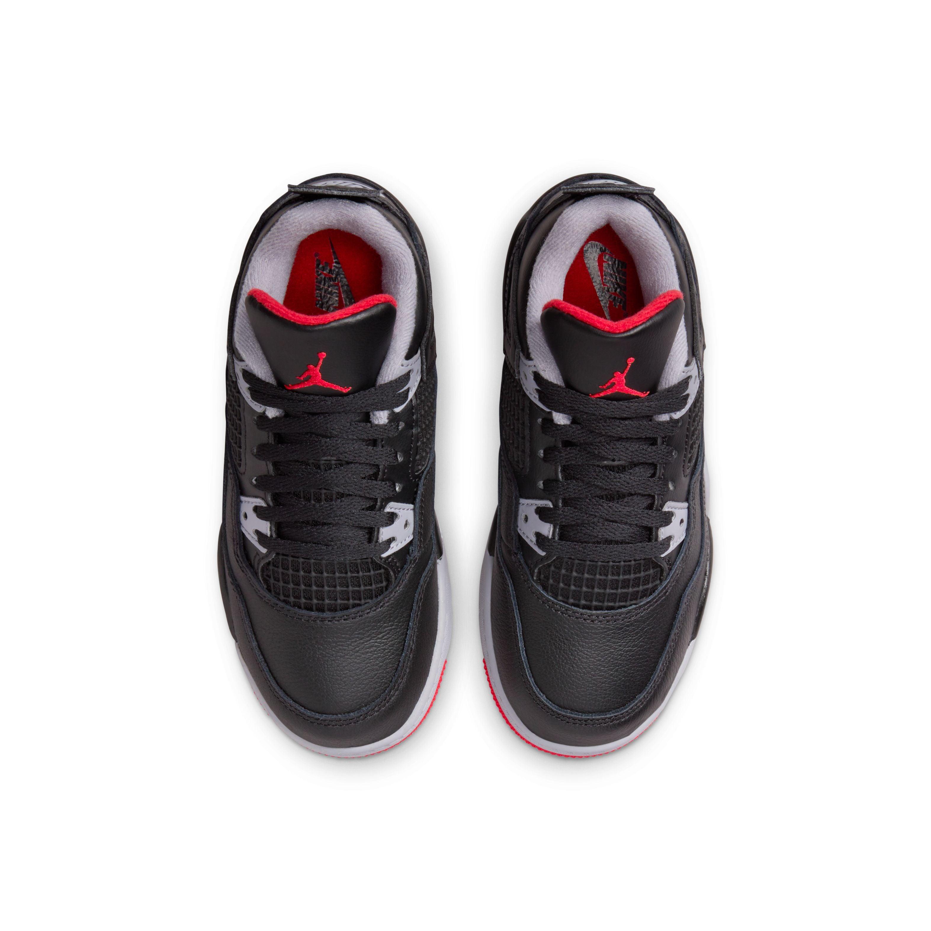 Kids Air Jordan 4 Retro 'Bred Reimagined'