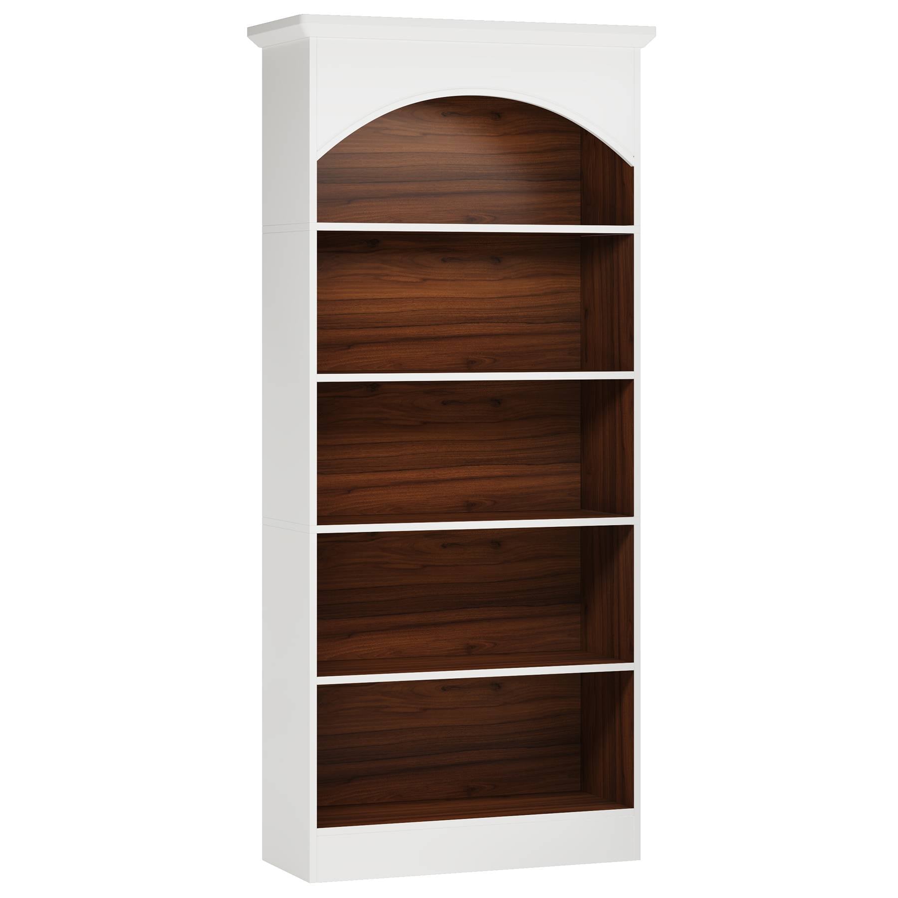 5-Shelf Bookcase, 70.9