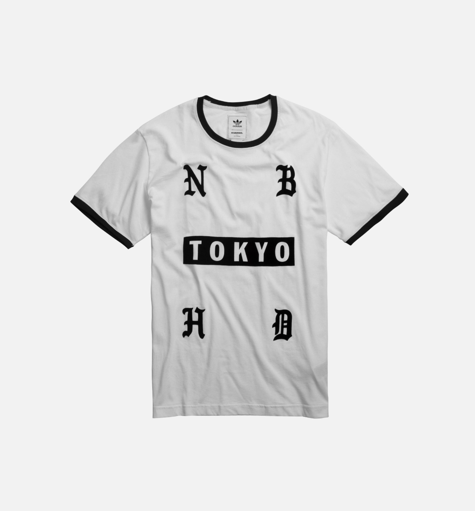 adidas X Neighborhood Collection Mens T-Shirt - White/Black