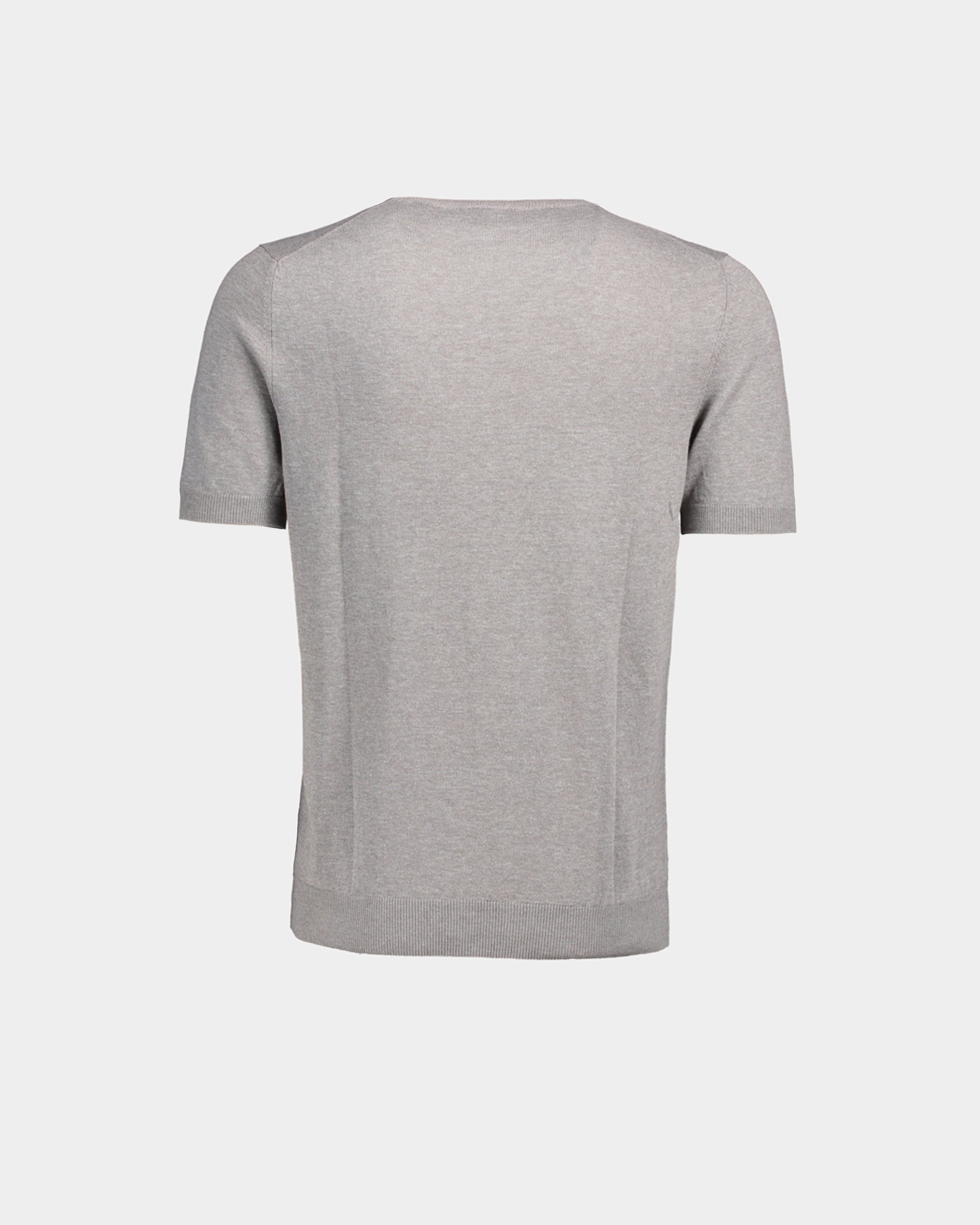 T-shirt lino grigio melange